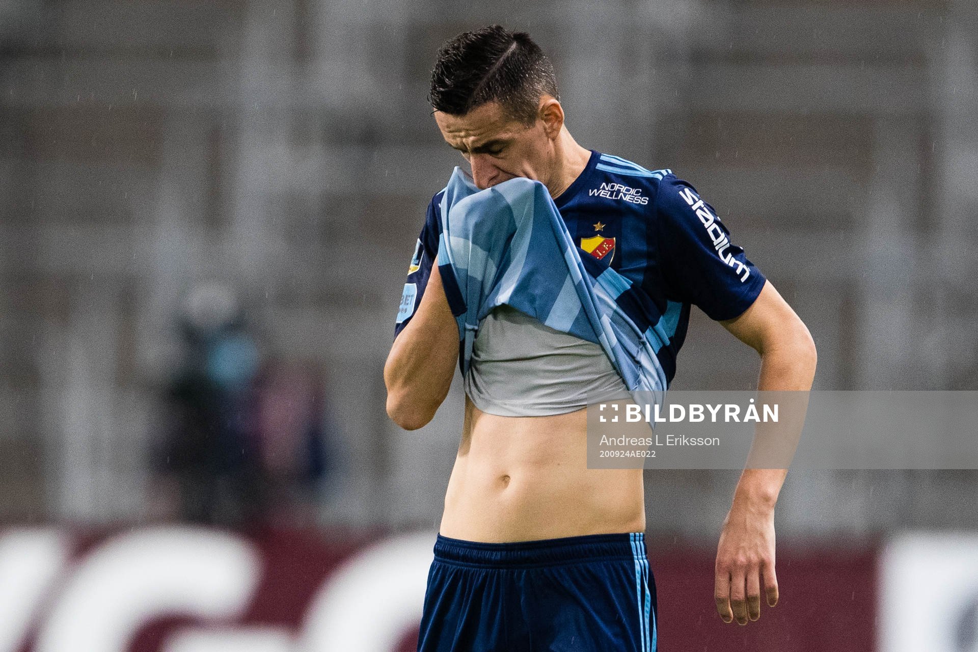 Haris Radetinac of Djurgården looks dejected
