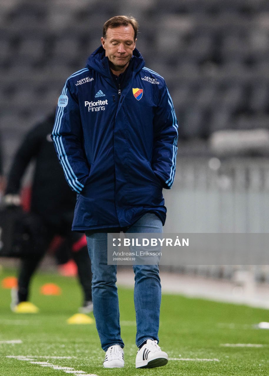 Kim Bergstrand, head coach of Djurgården