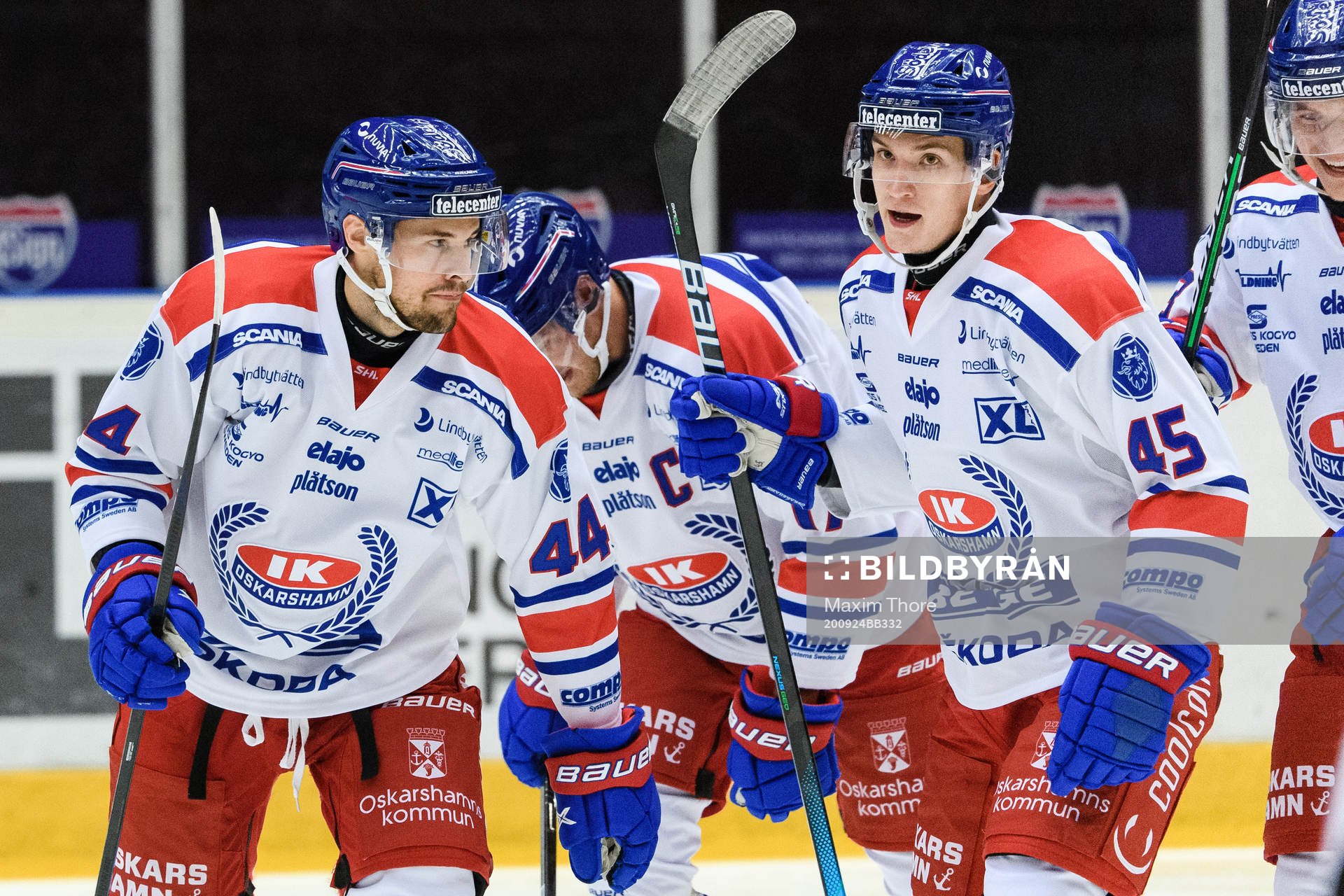 Oskarshamns Nolan Zajac jublar