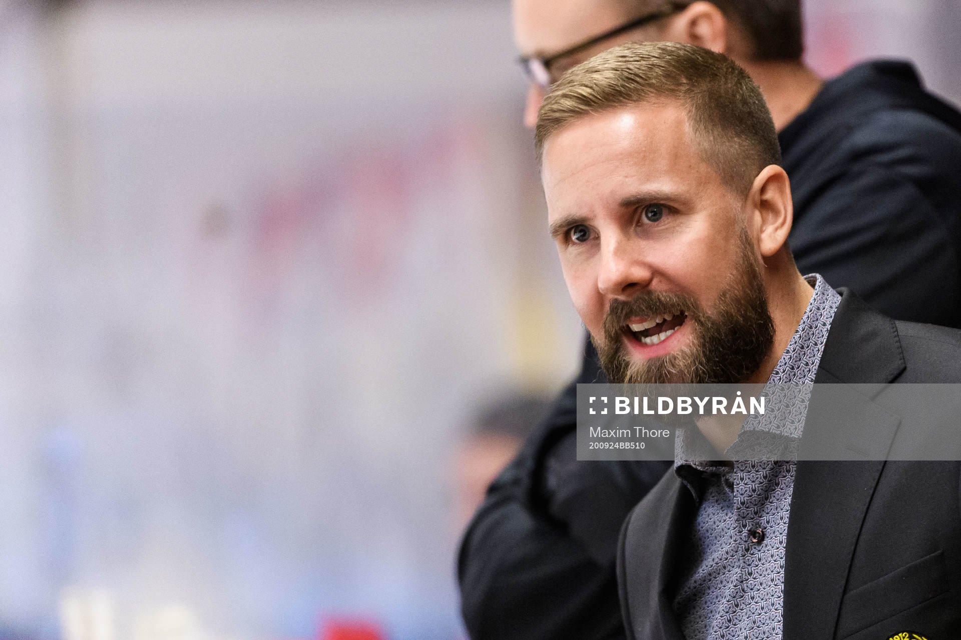 Brynäs assisterande tränare Viktor Stråhle