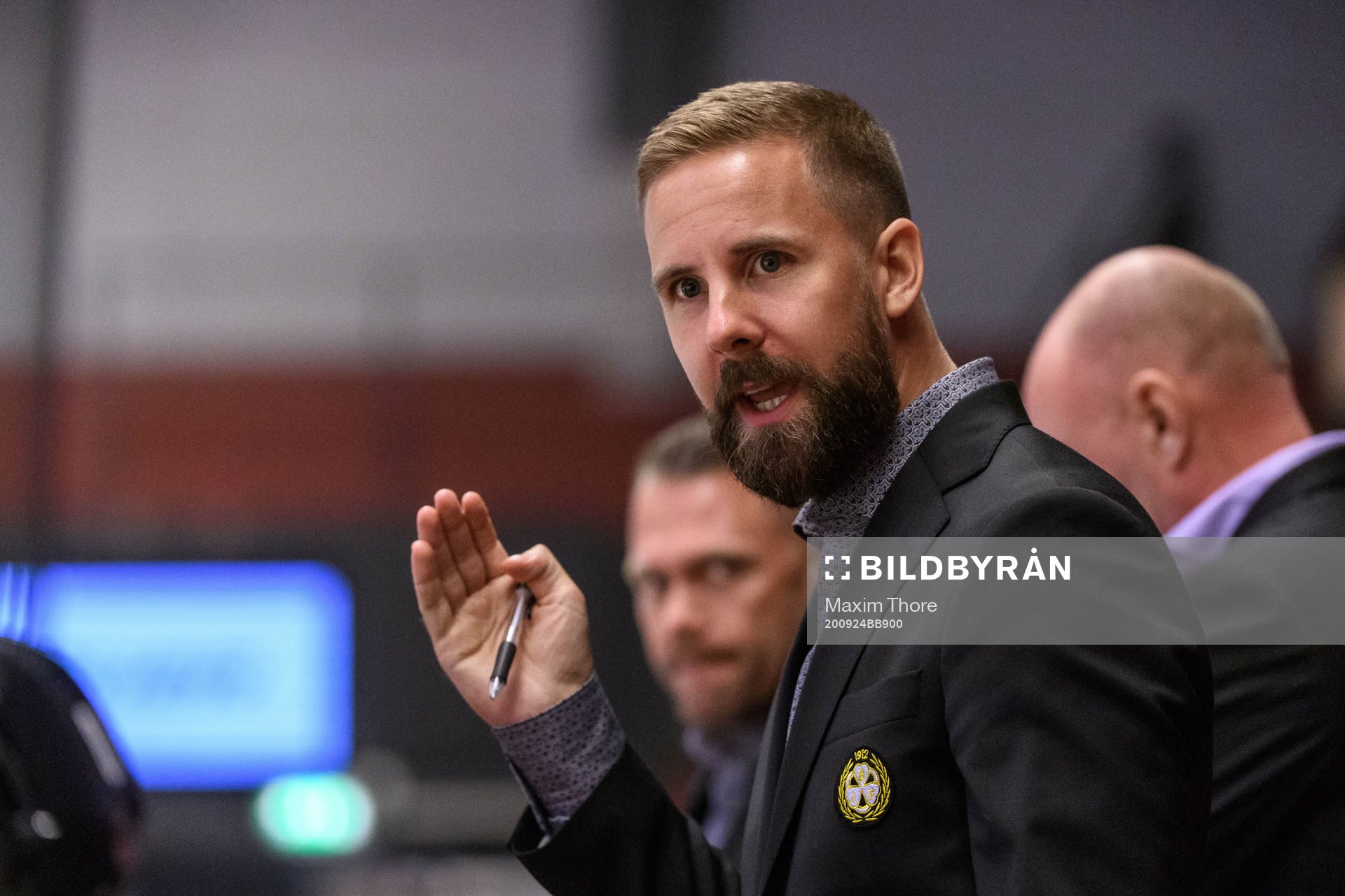Brynäs assisterande tränare Viktor Stråhle