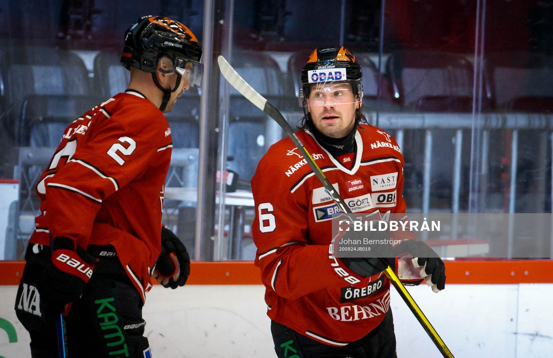 Örebros Stefan Warg jublar