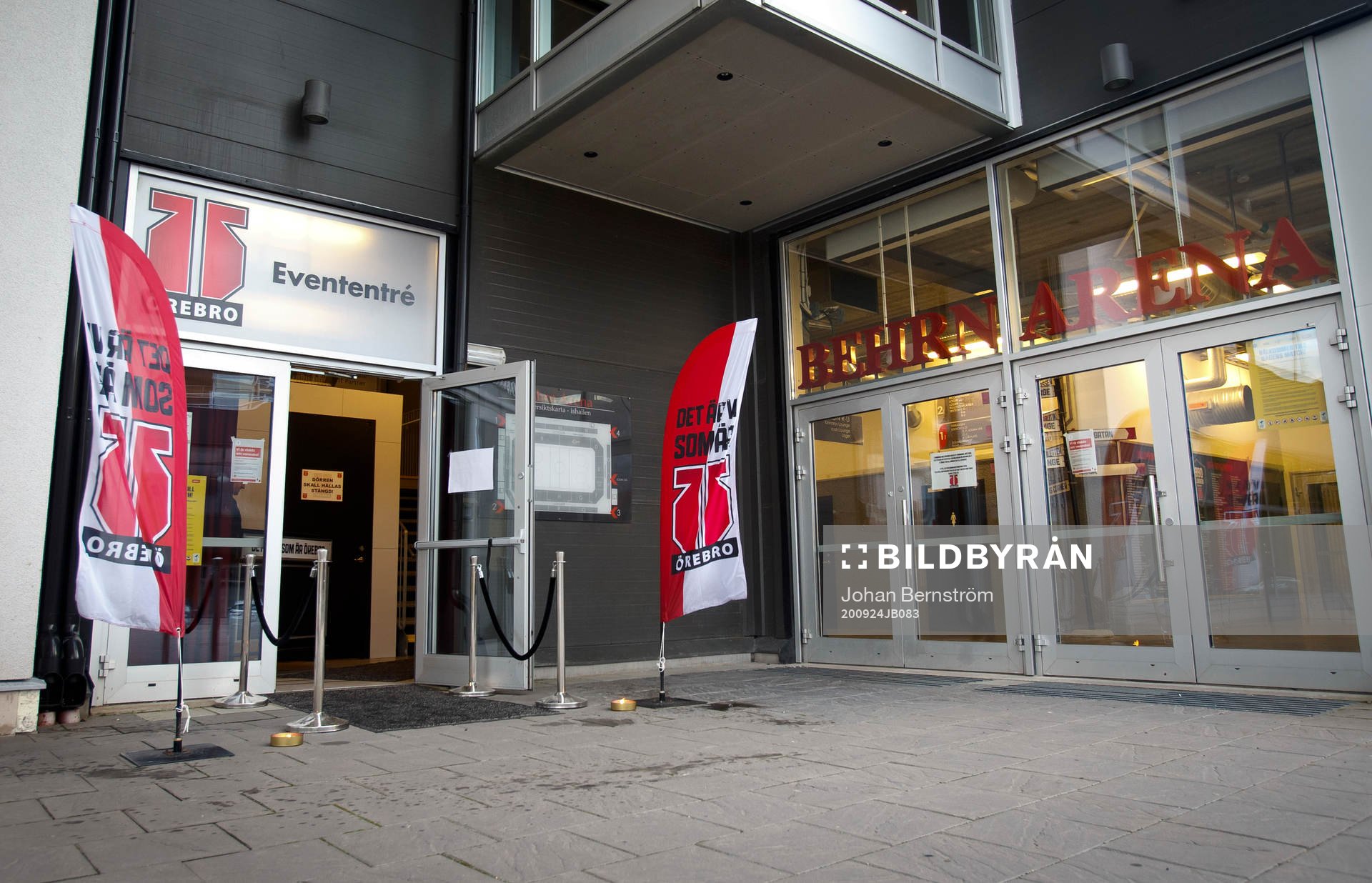 Entrén till Behrn Arena