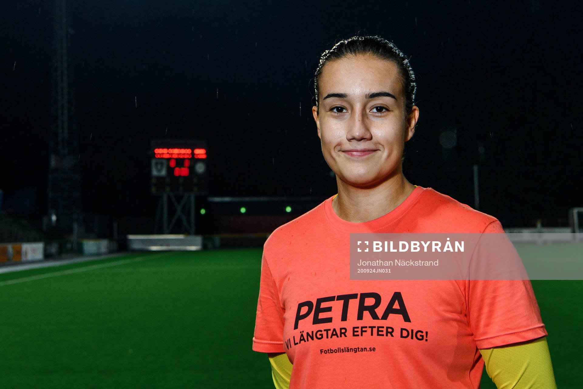 Brommapojkarnas målvakt Karolina Bucaro Stenman