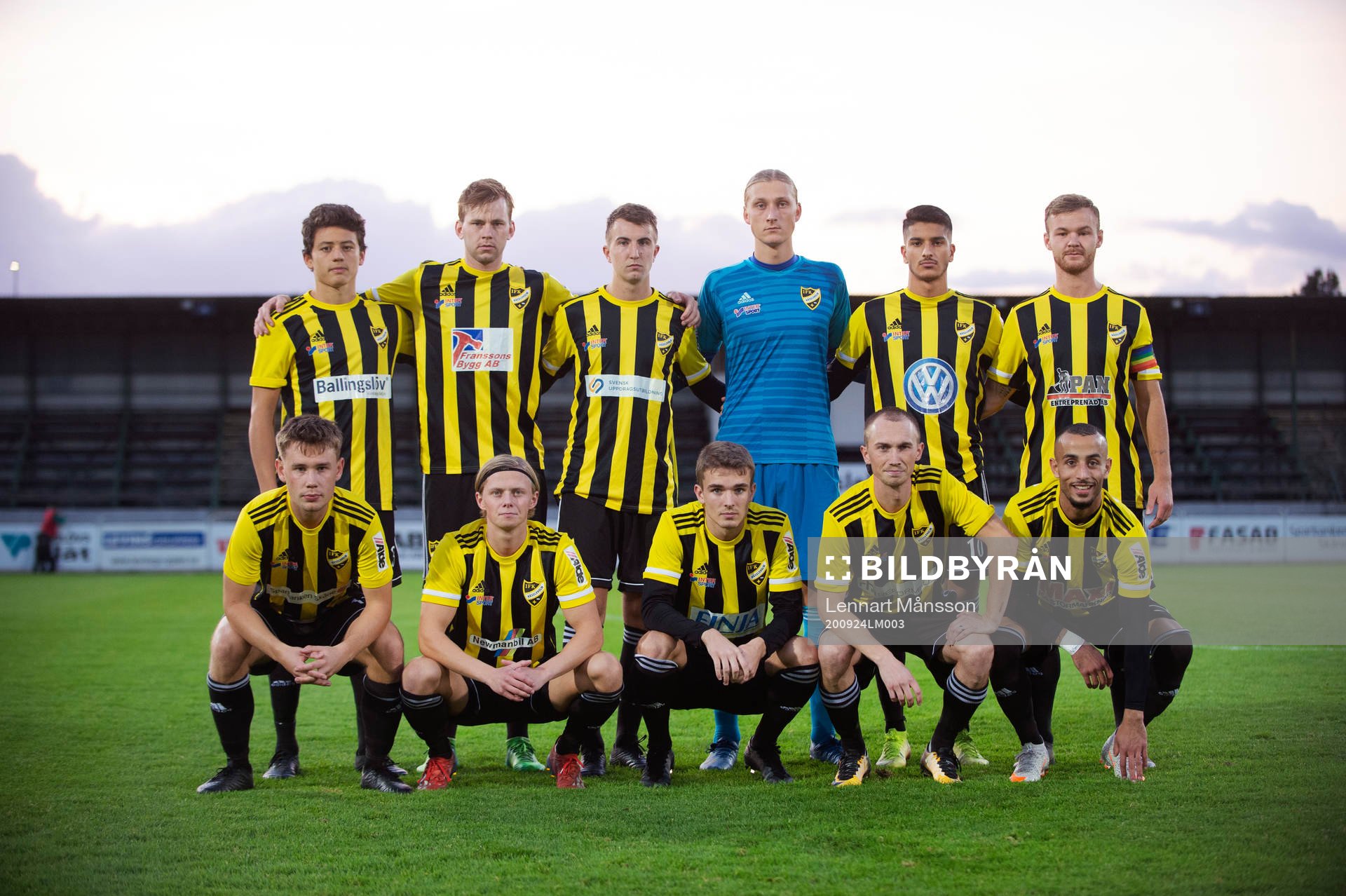 i matchen mellan Hässleholms IF och IFK Hässleholm i