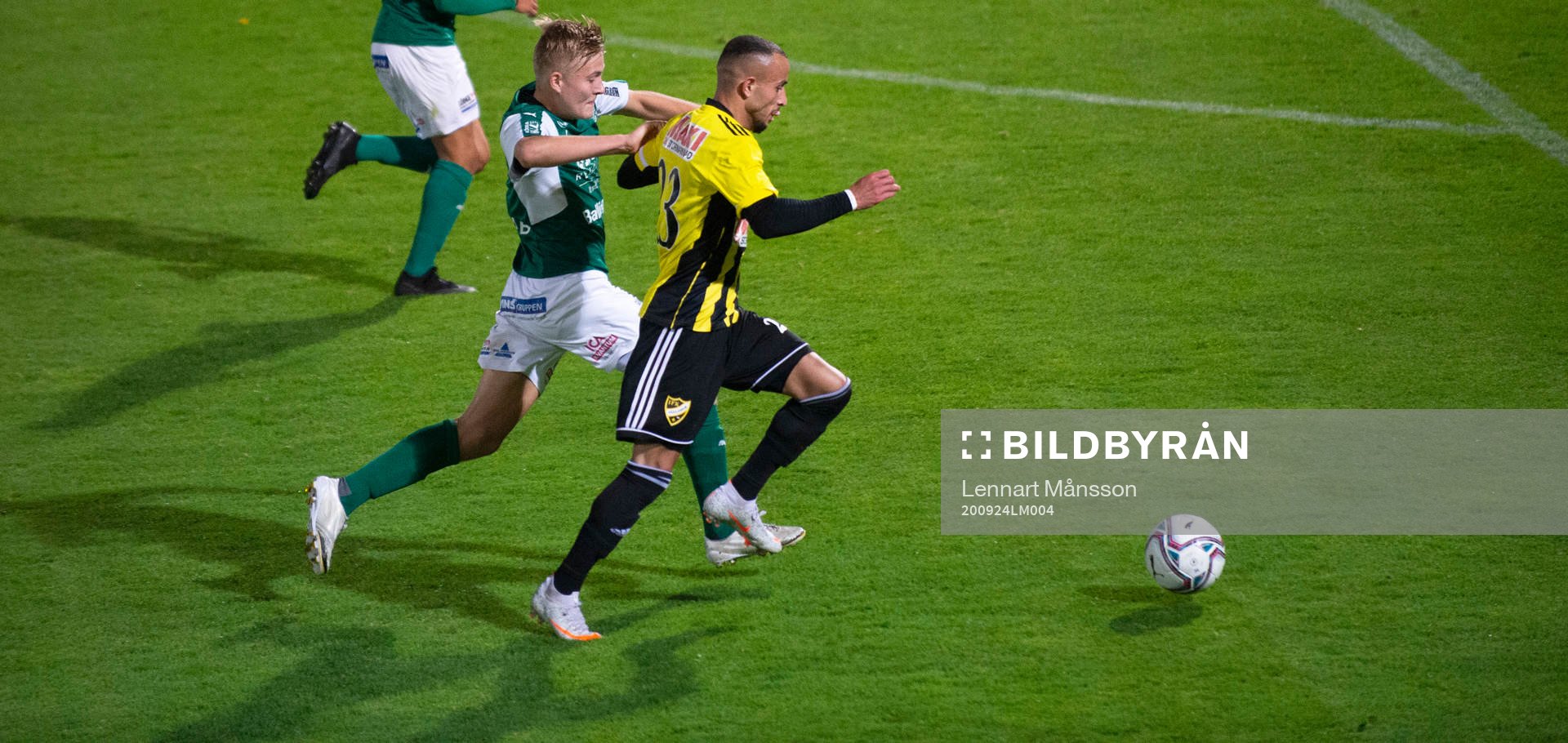 IFK Hässleholms Mohammed Hamdan i matchen mellan