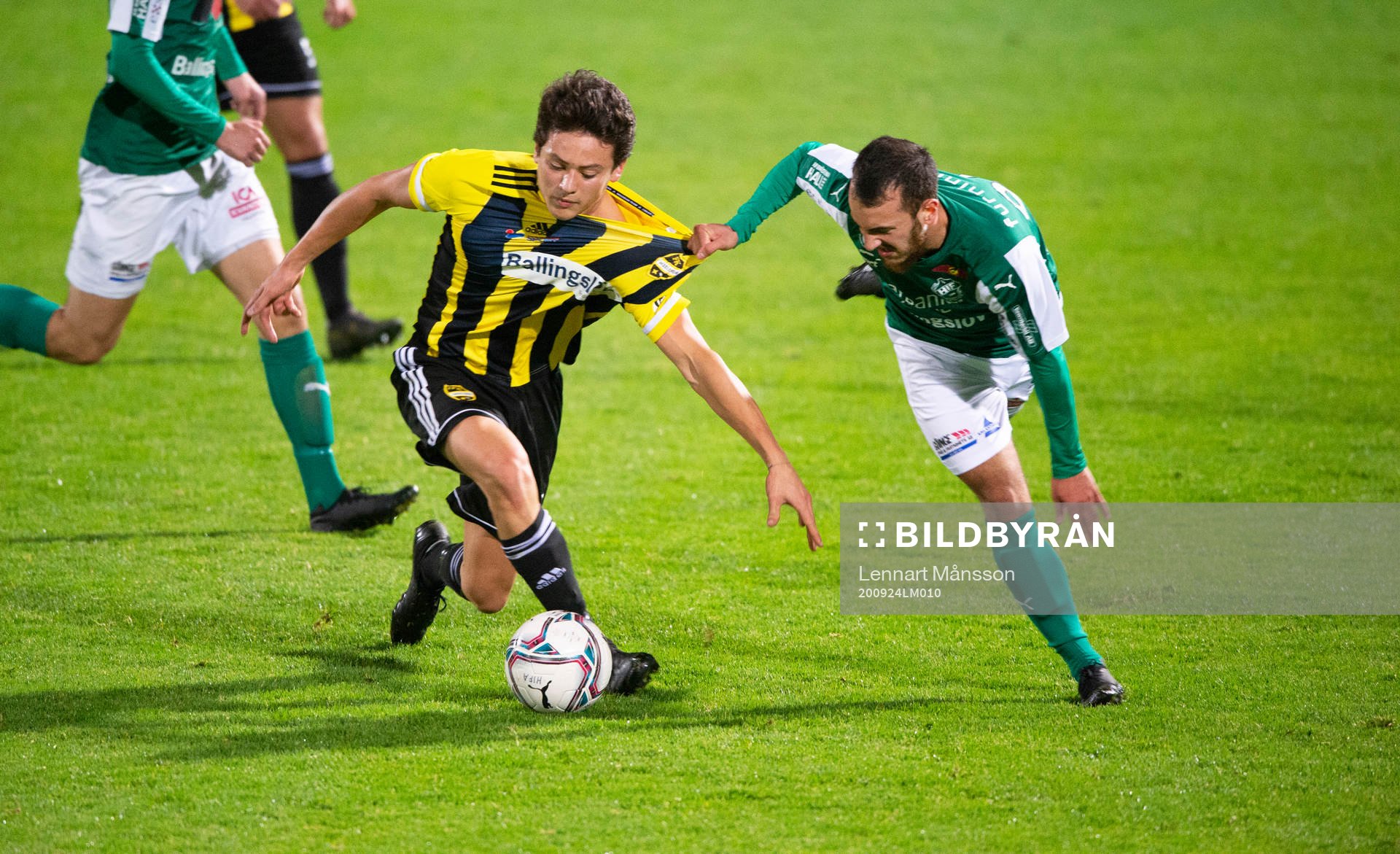 IFK Hässleholms Isak Orajärvi i matchen mellan