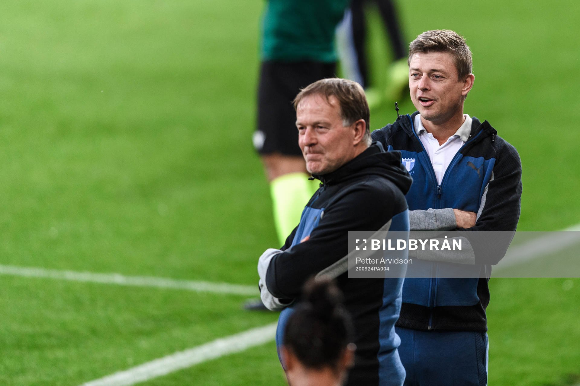 Remy Reijnierse, assistant coach and Jon Dahl Tomasson,