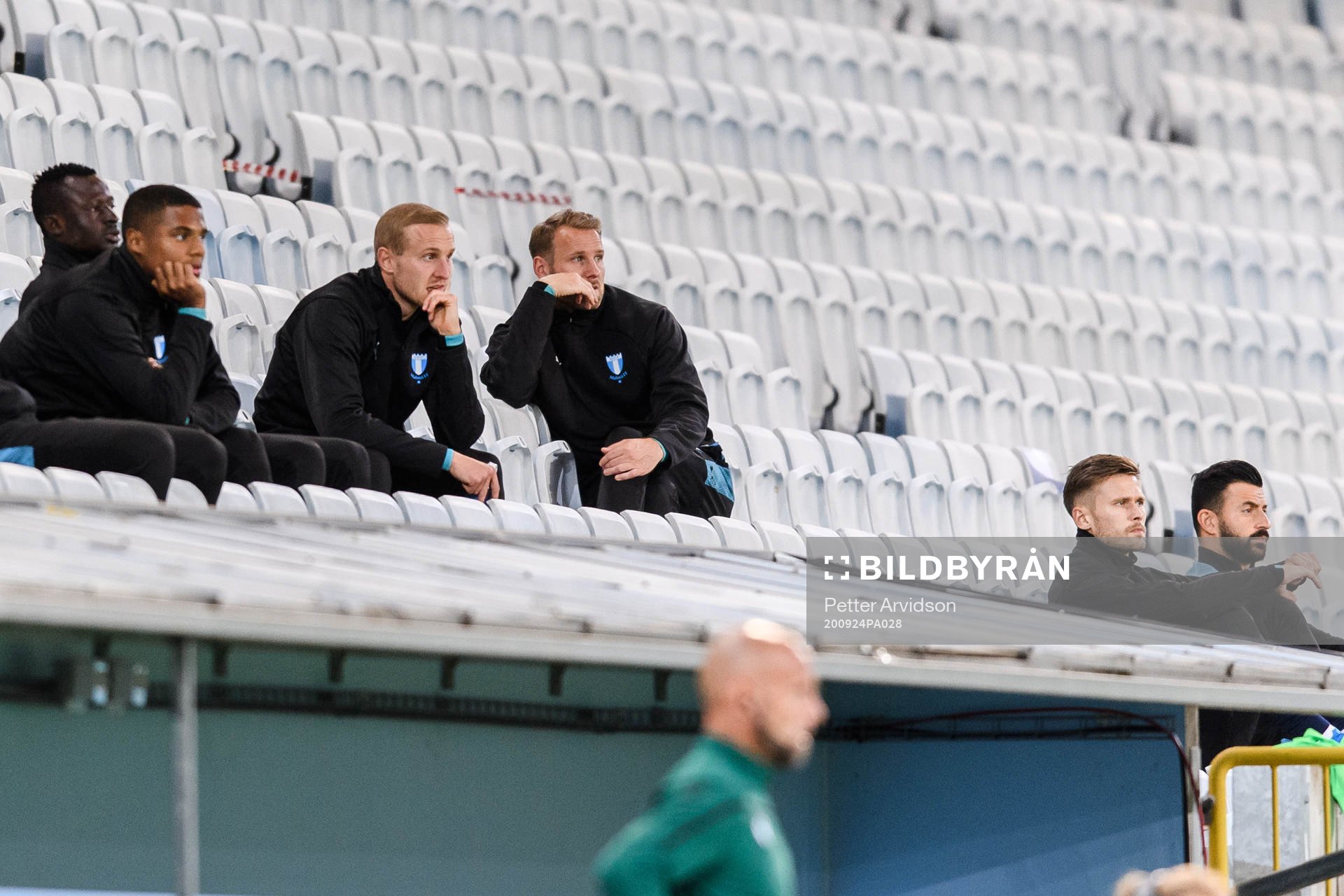 Franz Brorsson and Ola Toivonen of Malmö FF