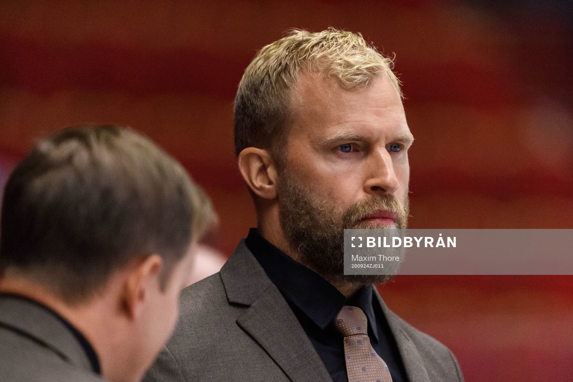 Oskarshamns assisternade tränare Mathias Tjärnqvist