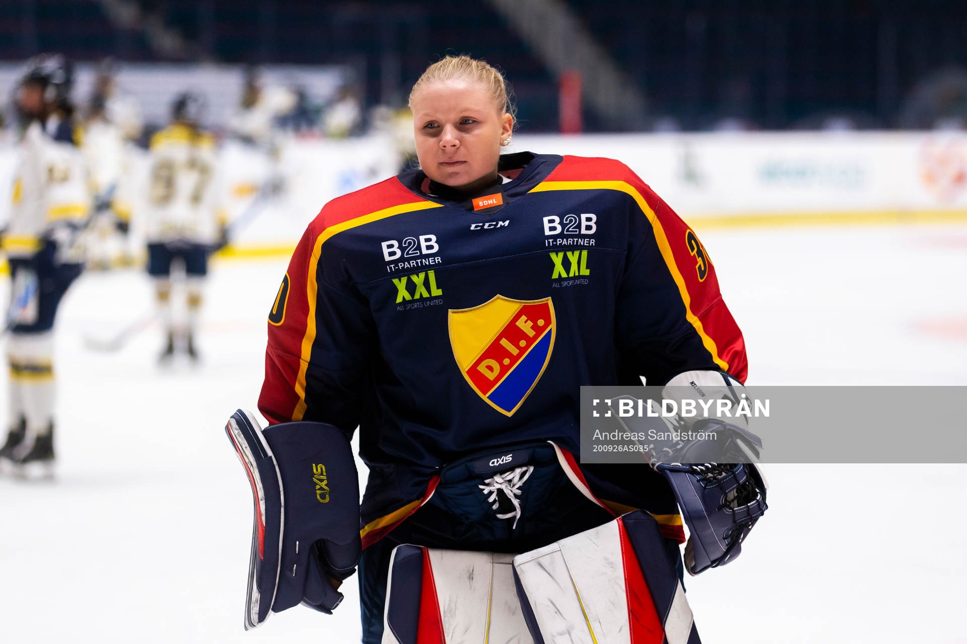 Djurgårdens målvakt Wilma Nilsson