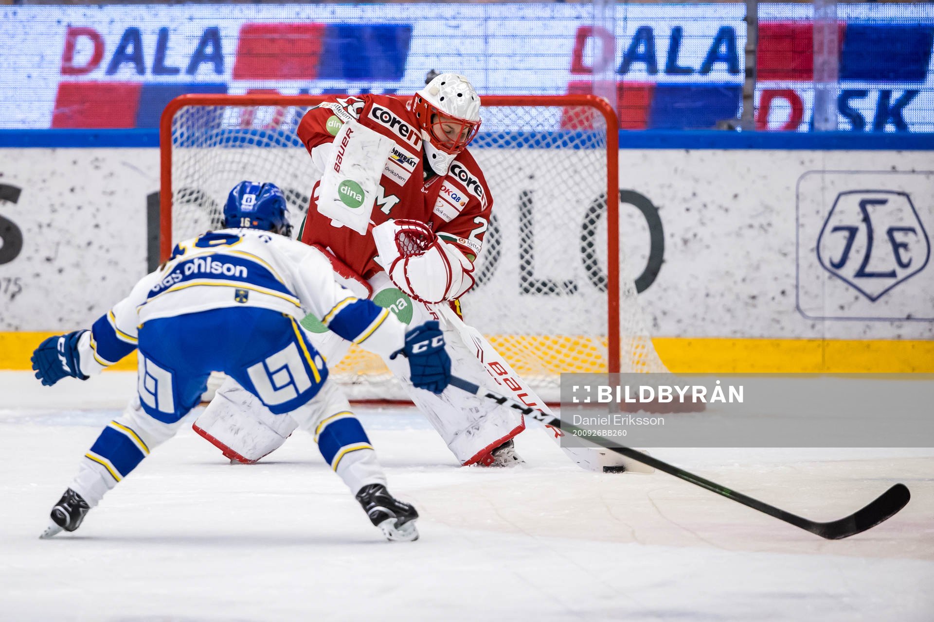 Modos målvakt Klara Peslarova