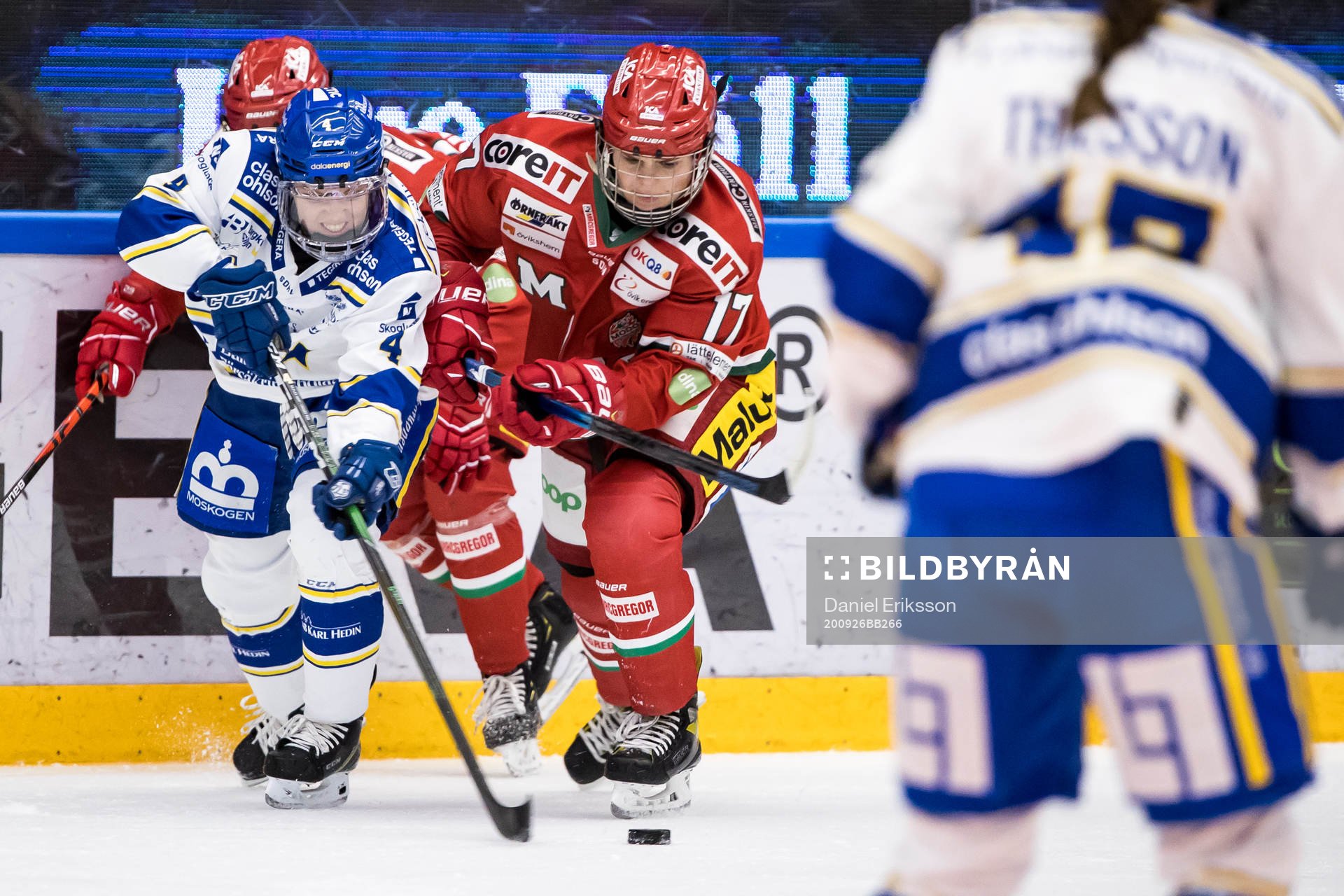 Leksands Wilma Johansson och Modos Erica Rieder