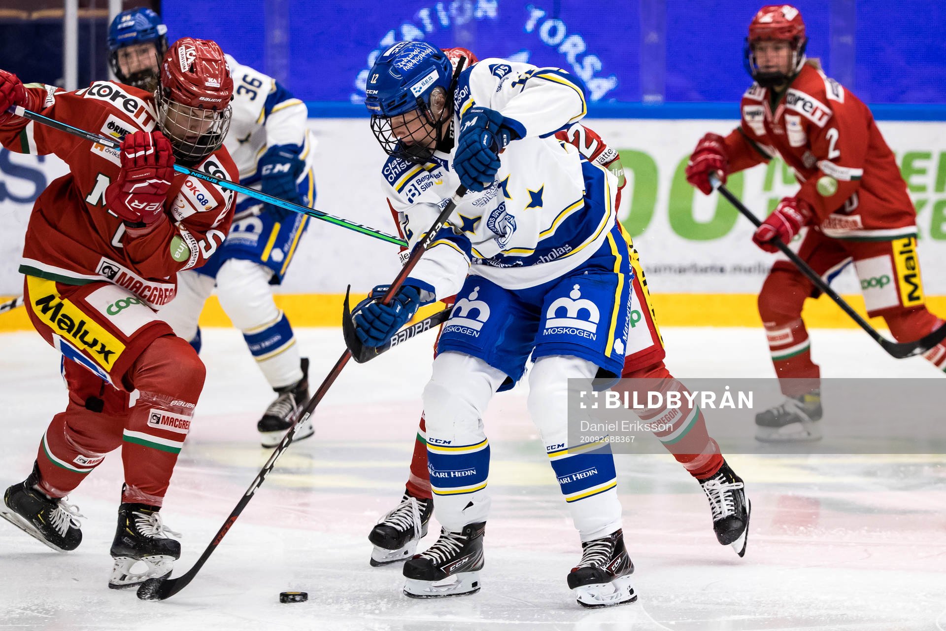 Leksands Emelie Berlin och Modos Daniela Pejsova