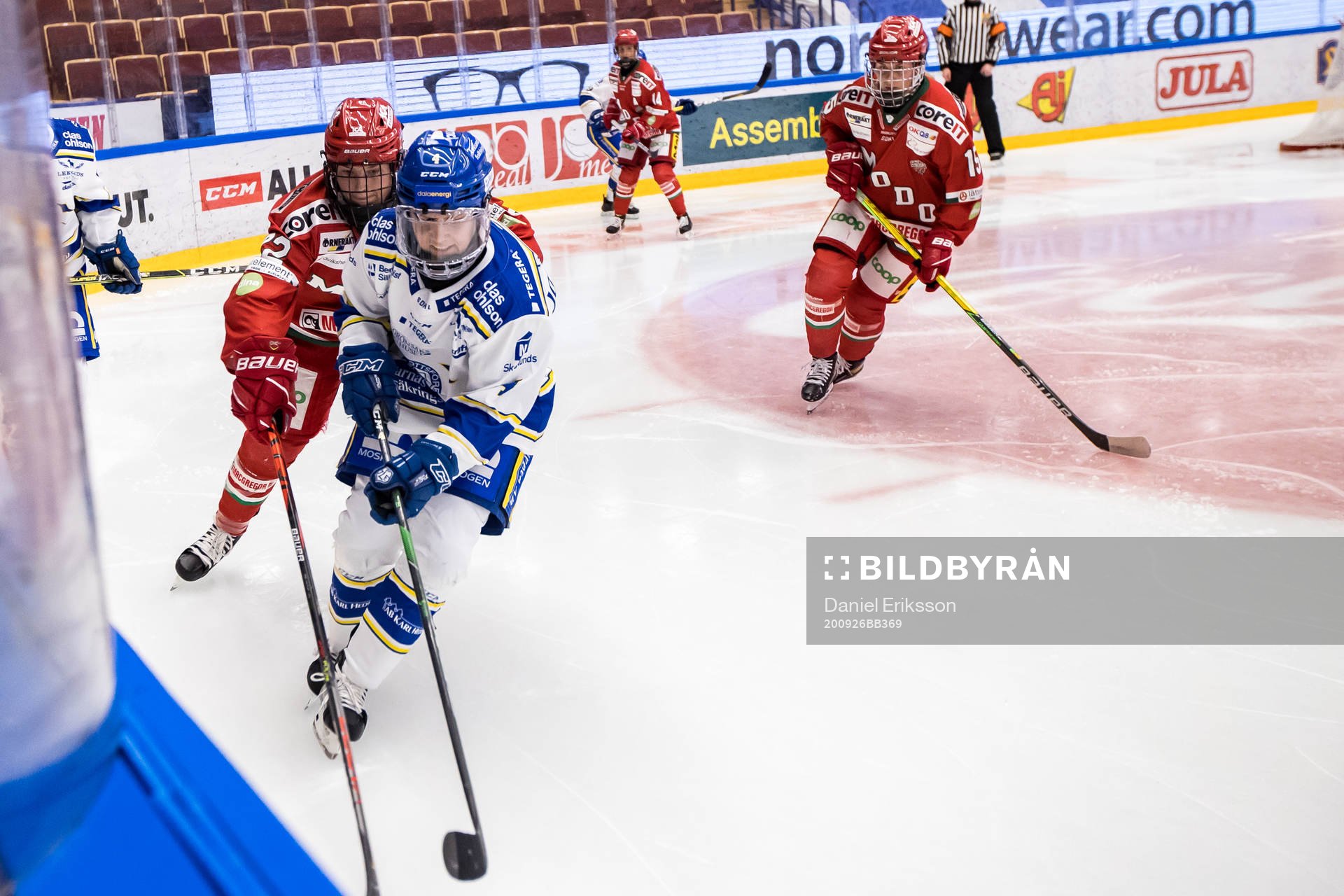 Leksands Wilma Johansson och Modos Jaycee Magwood