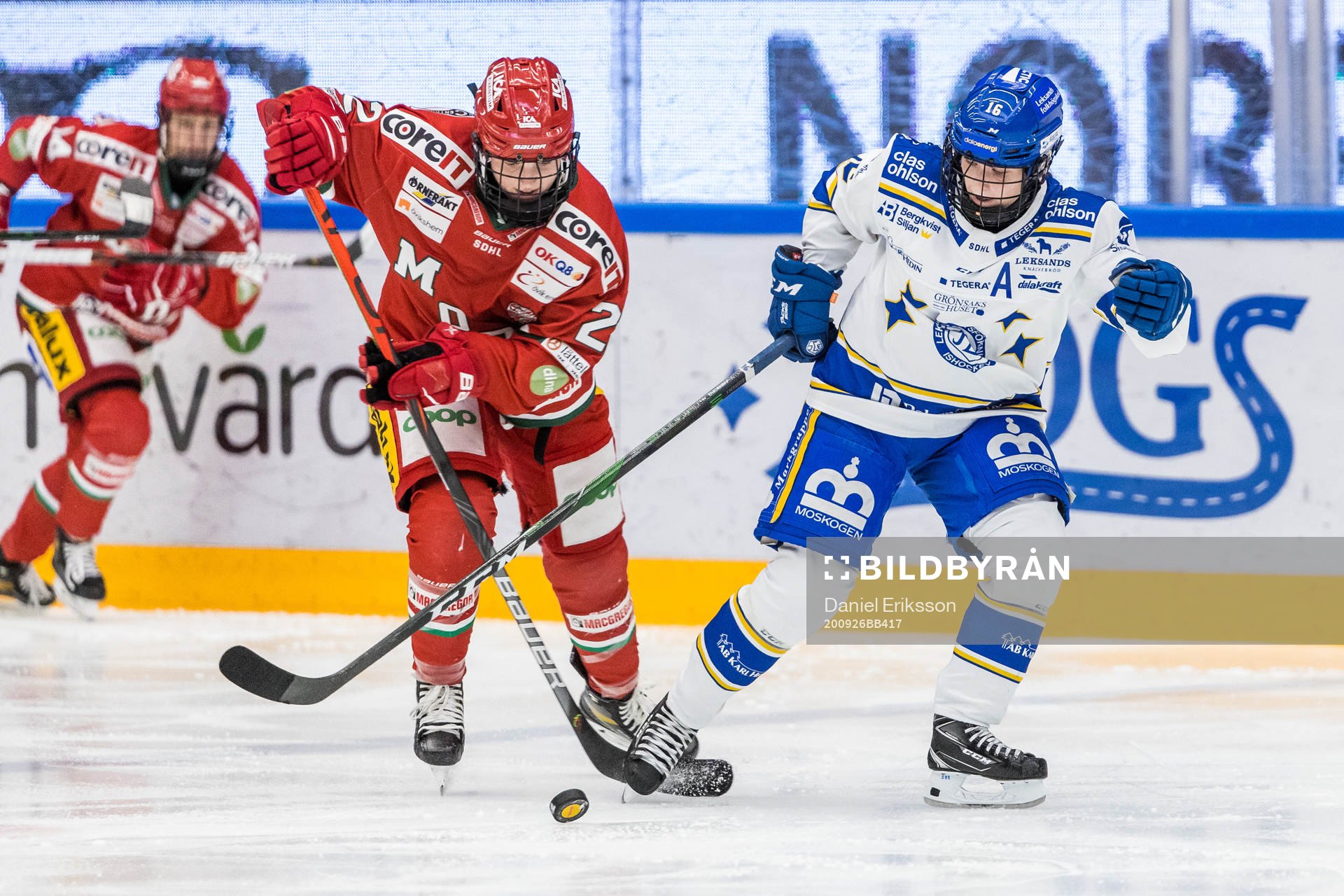 Modos Jaycee Magwood och Leksands Kajsa Armborg