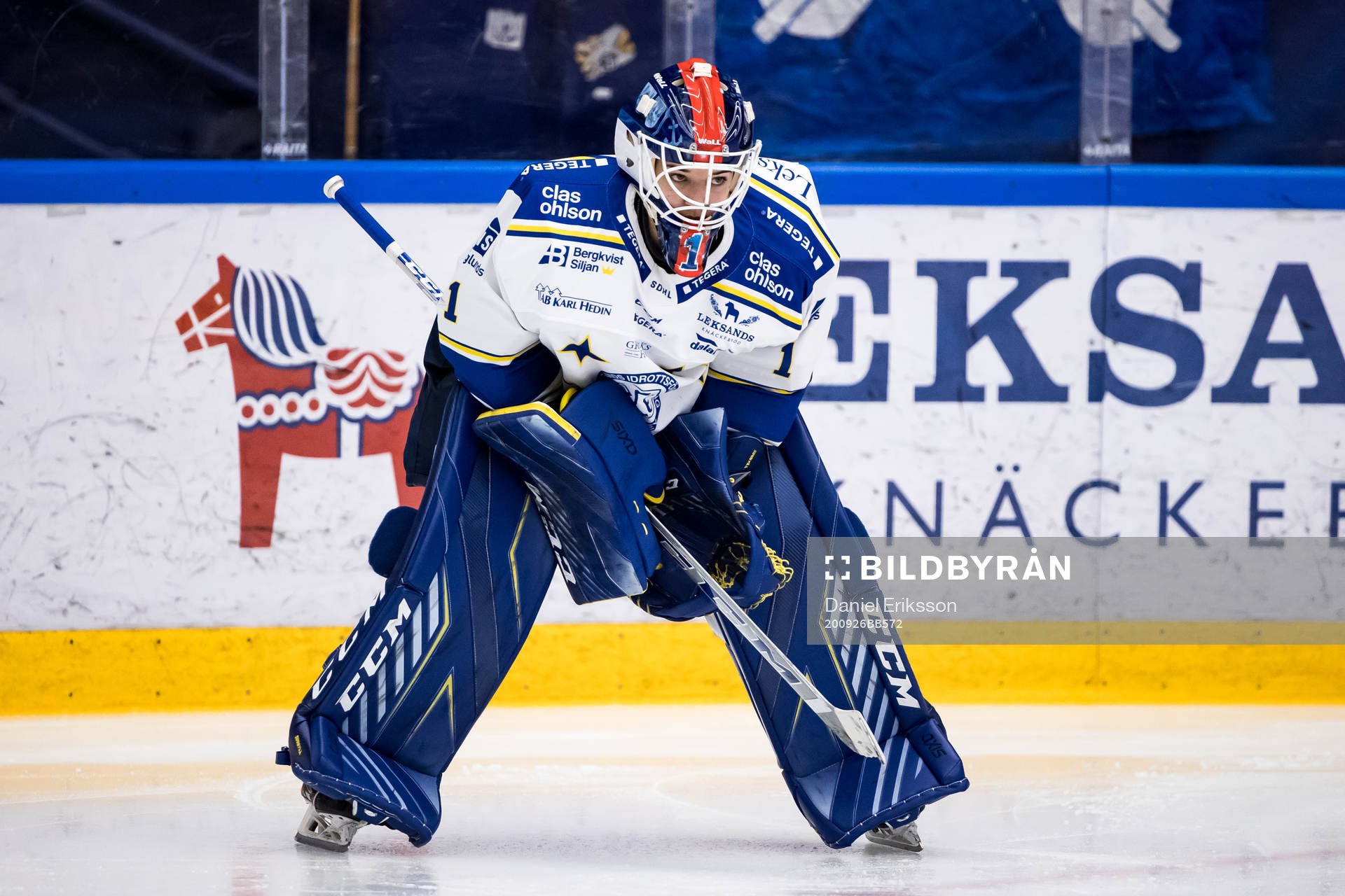 Leksands målvakt Eveliina Suonpää