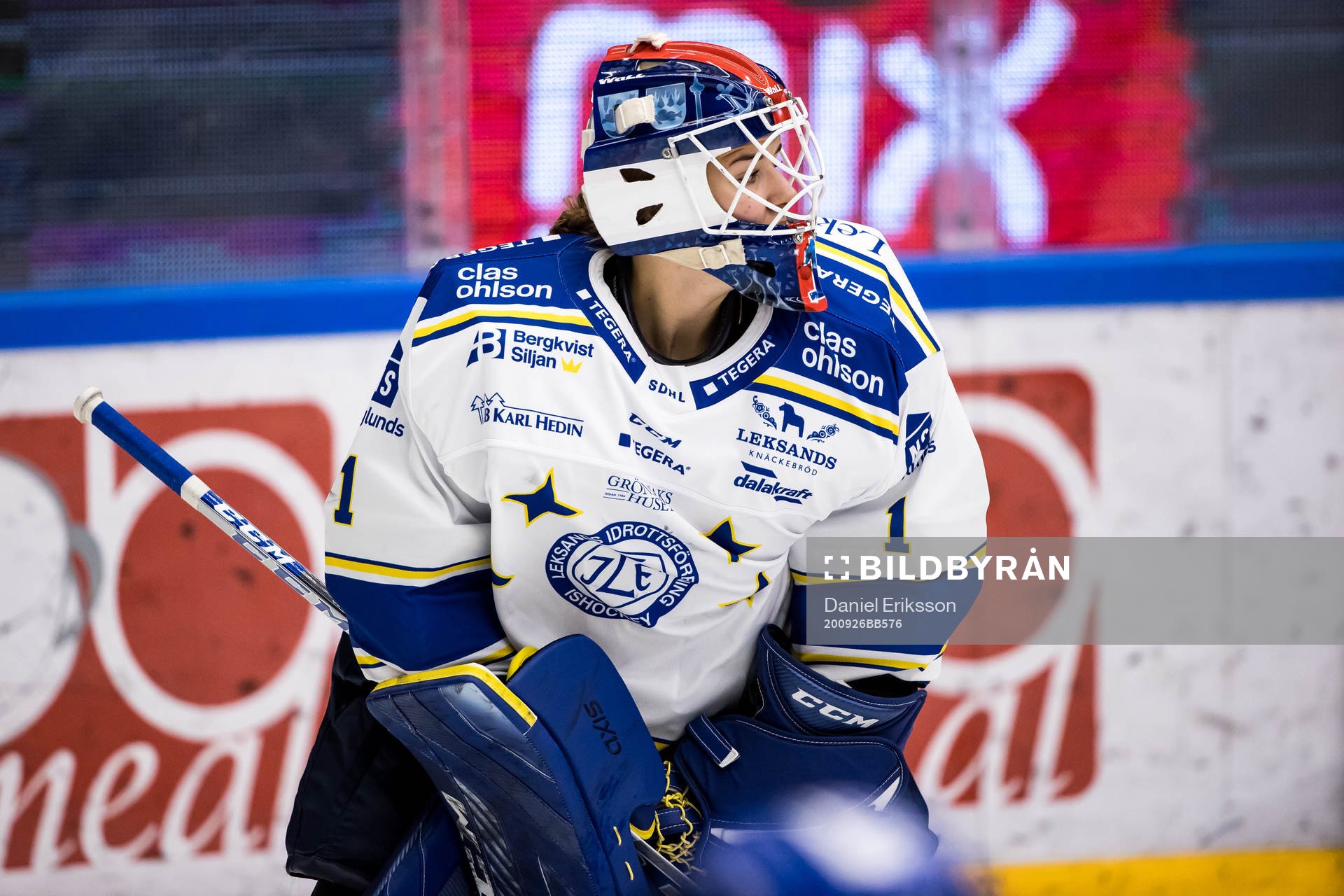 Leksands målvakt Eveliina Suonpää