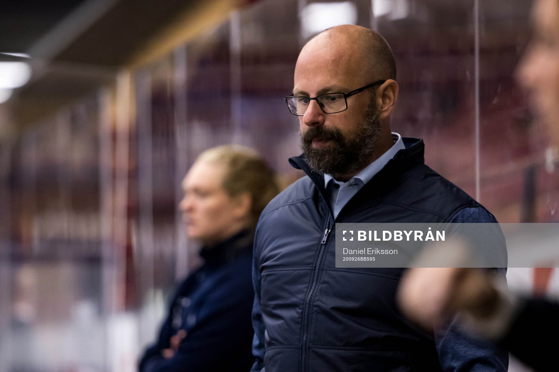 Leksands tränare Lars Stenmark