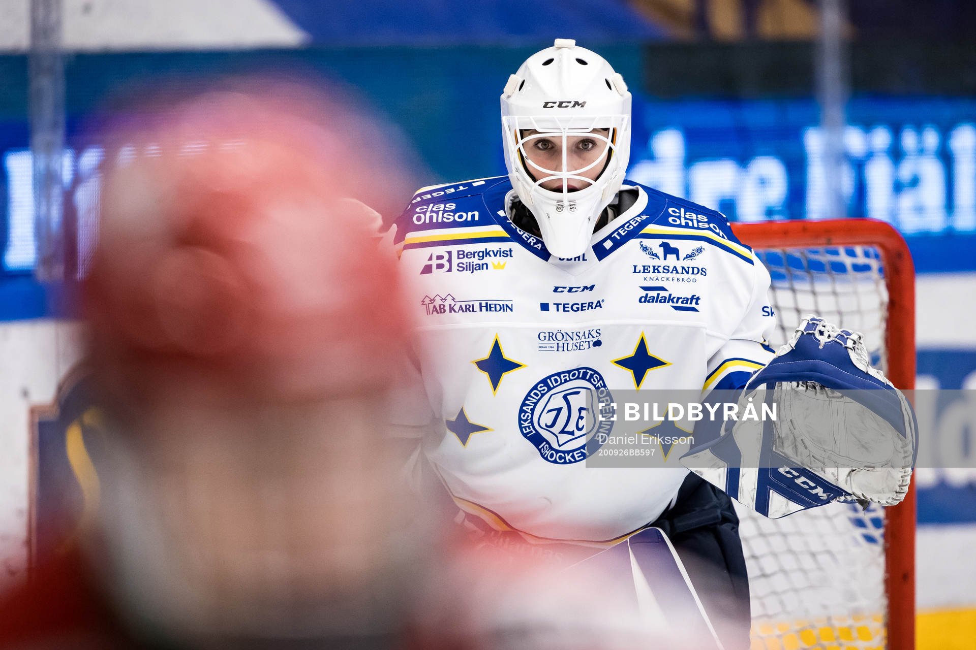 Leksands målvakt Amanda Johansson