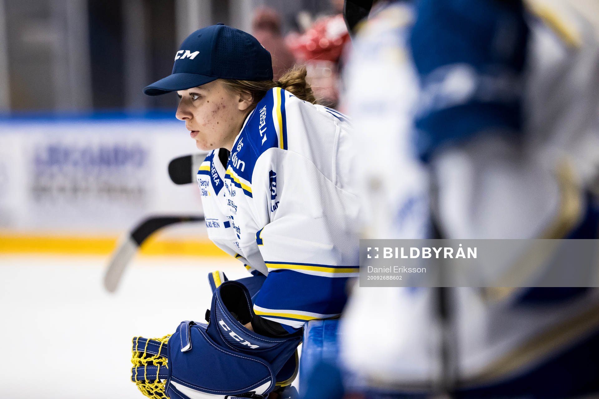 Leksands målvakt Eveliina Suonpää