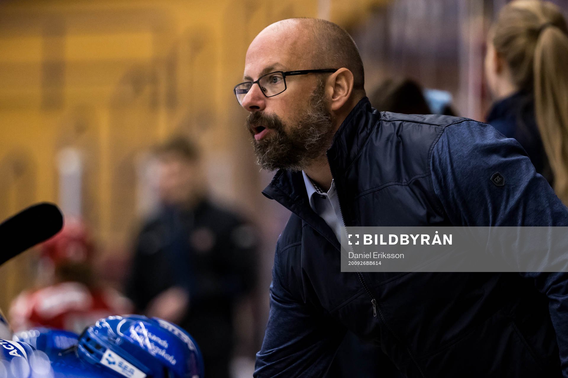 Leksands tränare Lars Stenmark