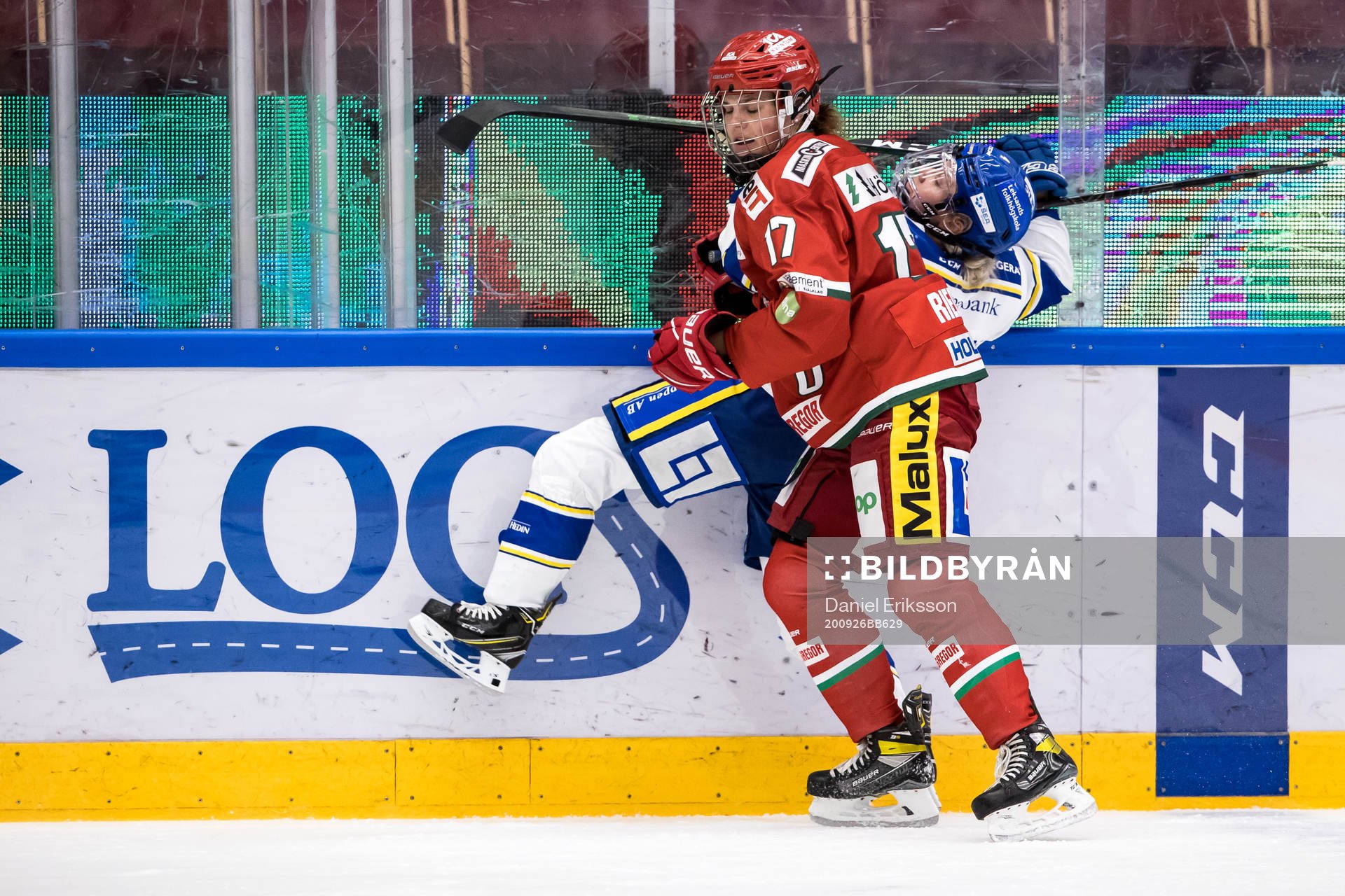 Modos Erica Rieder och Leksands Wilma Johansson