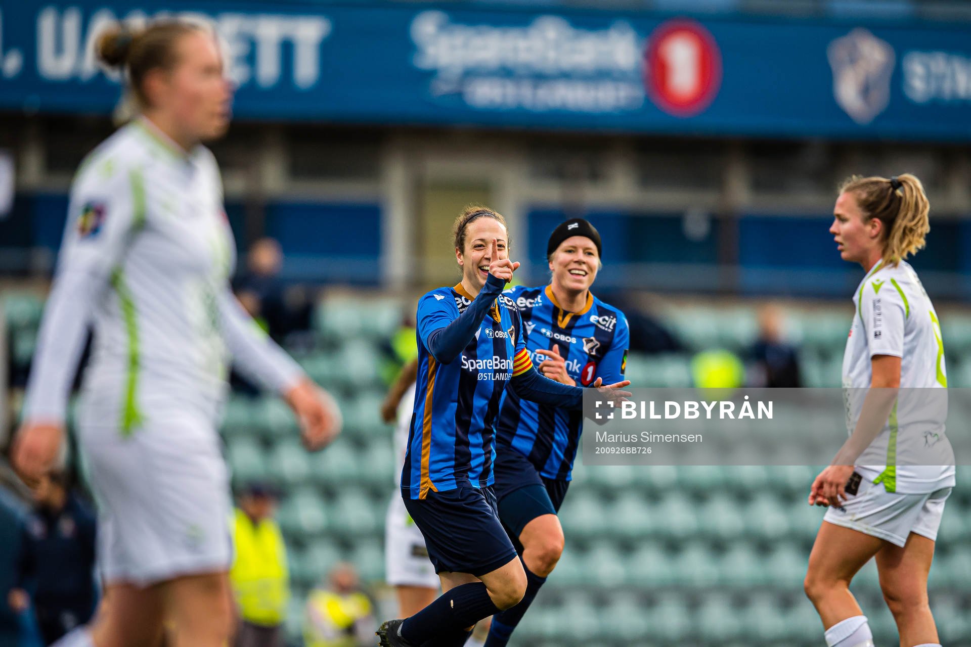 Melissa Linn Berman Bjånesøy of Stabæk celebrates