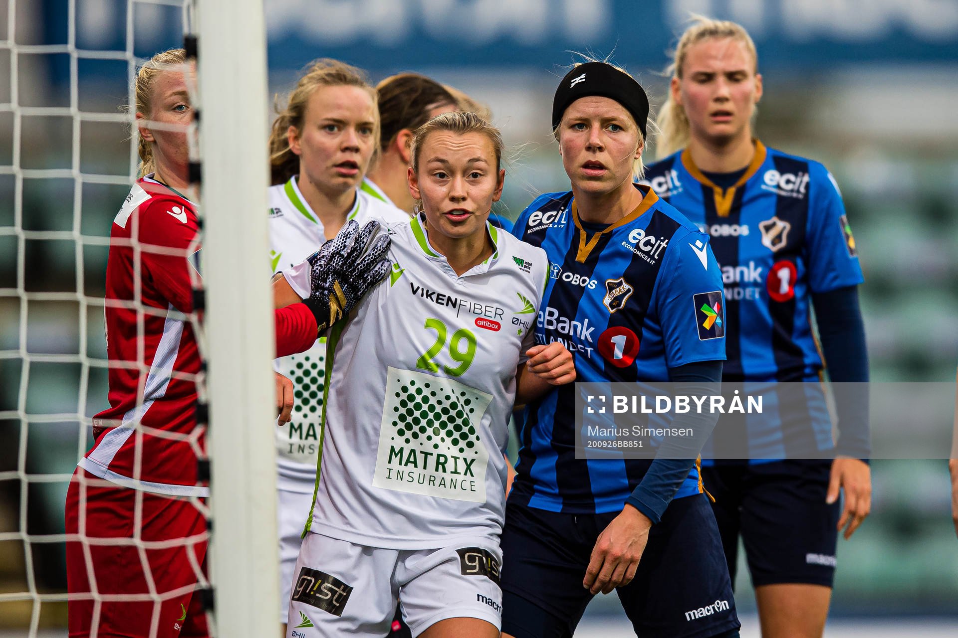 Anja Helen Rasmussen of Øvrevoll Hosle and Ingrid Katrine