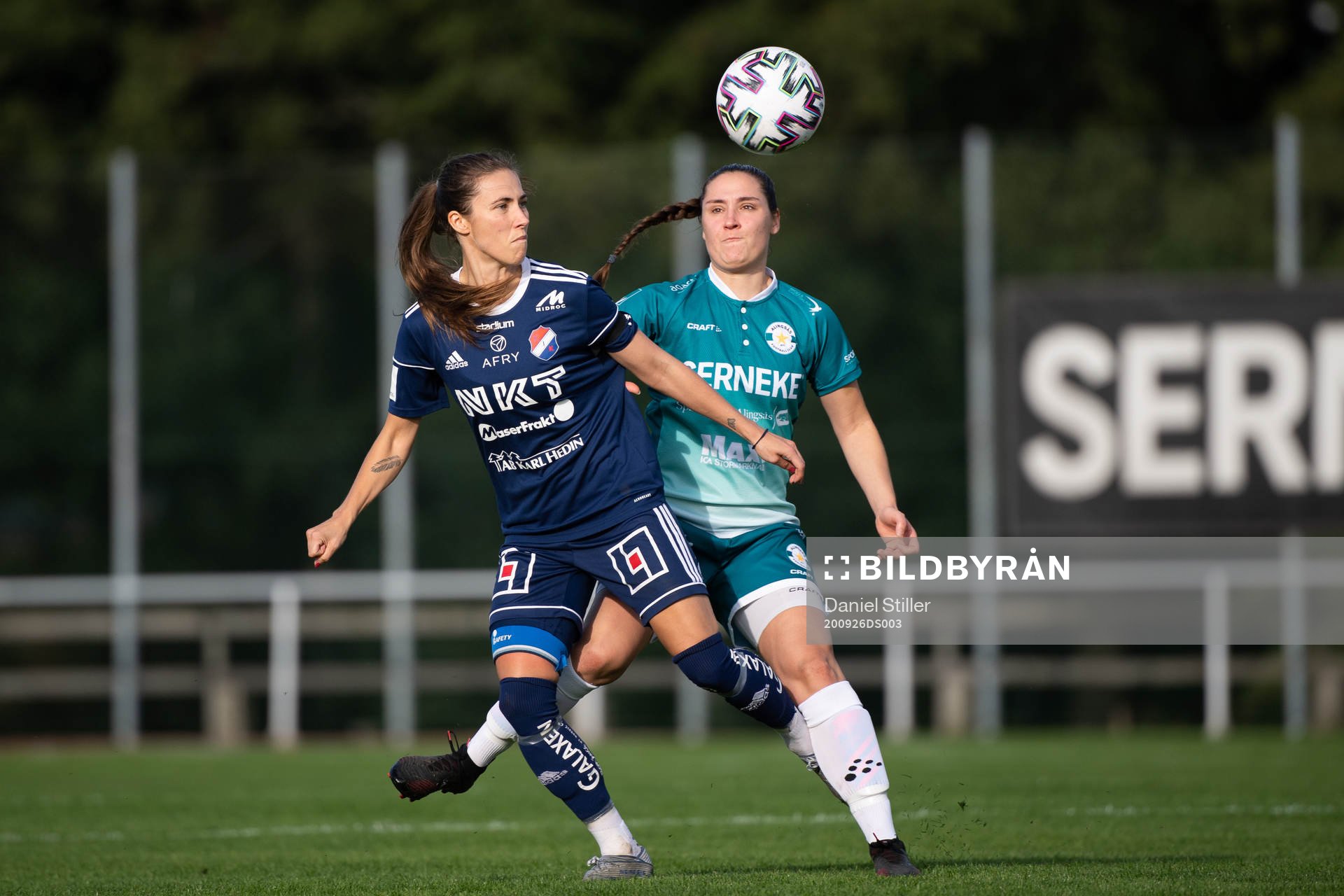 Kvarnsvedens Agnes Dahlström och Alingsås Anna Scavo