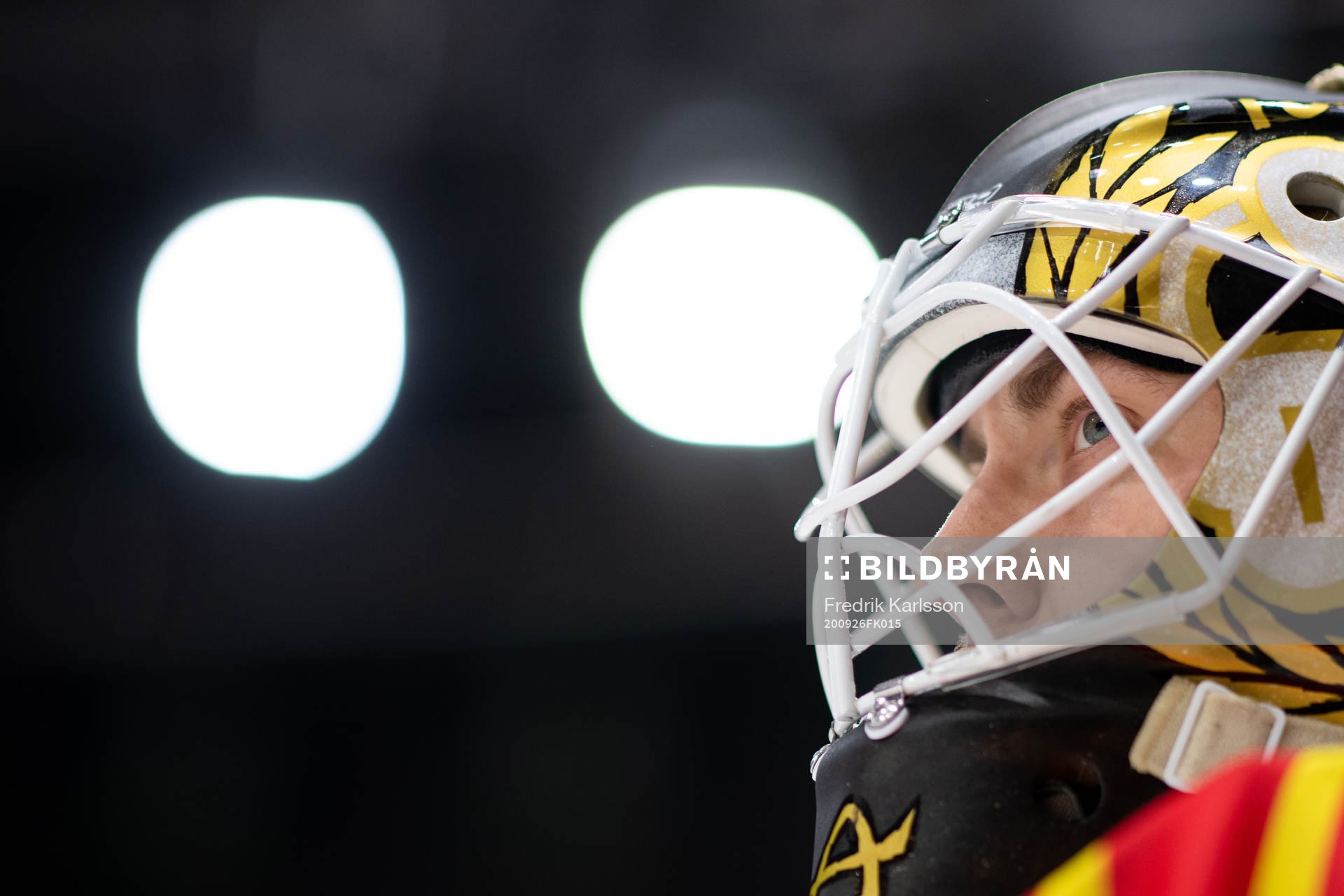 Brynäs målvakt Viktor Andrén