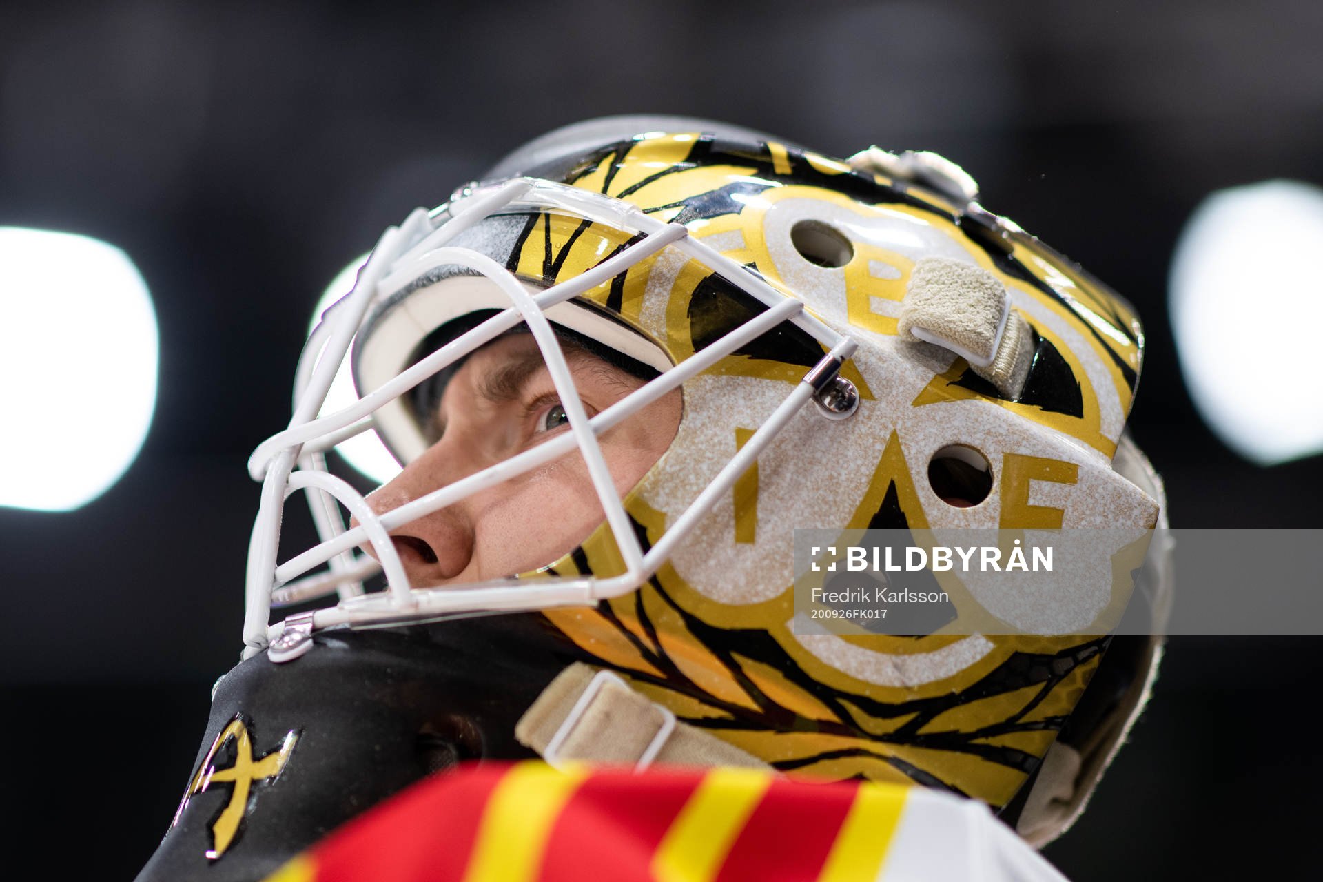 Brynäs målvakt Viktor Andrén