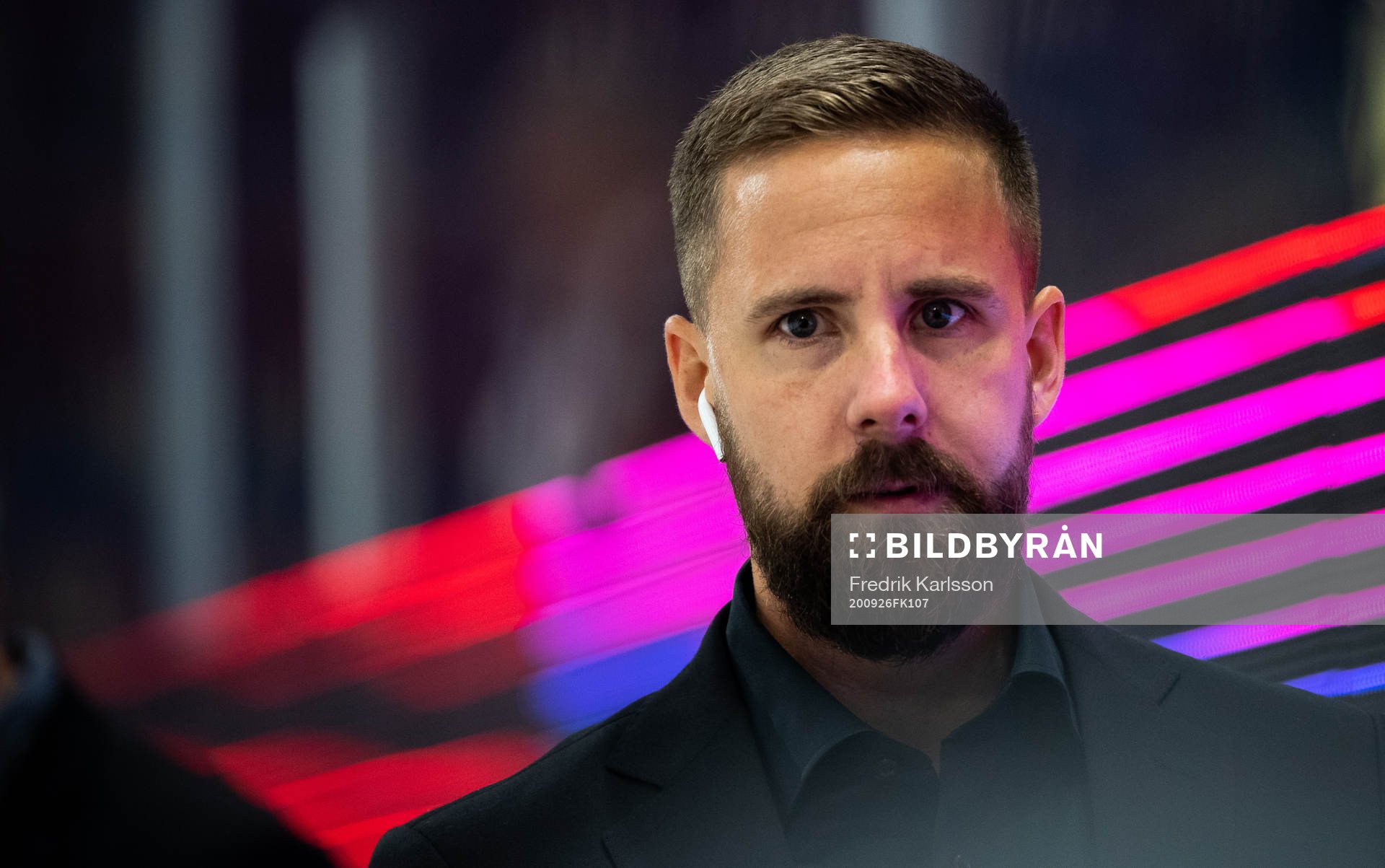 Brynäs assisterande tränare Viktor Stråhle