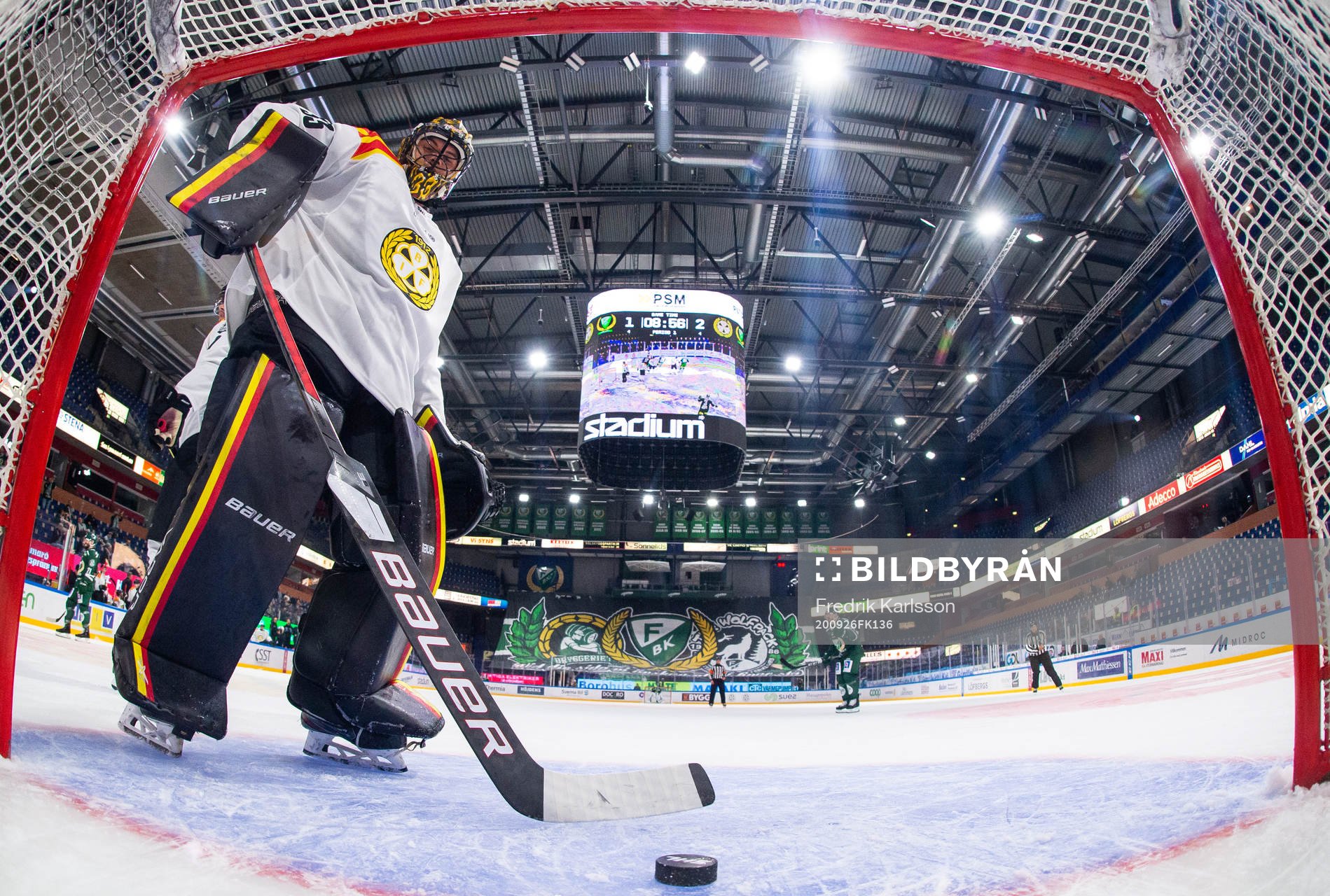 Brynäs målvakt Samuel Ersson