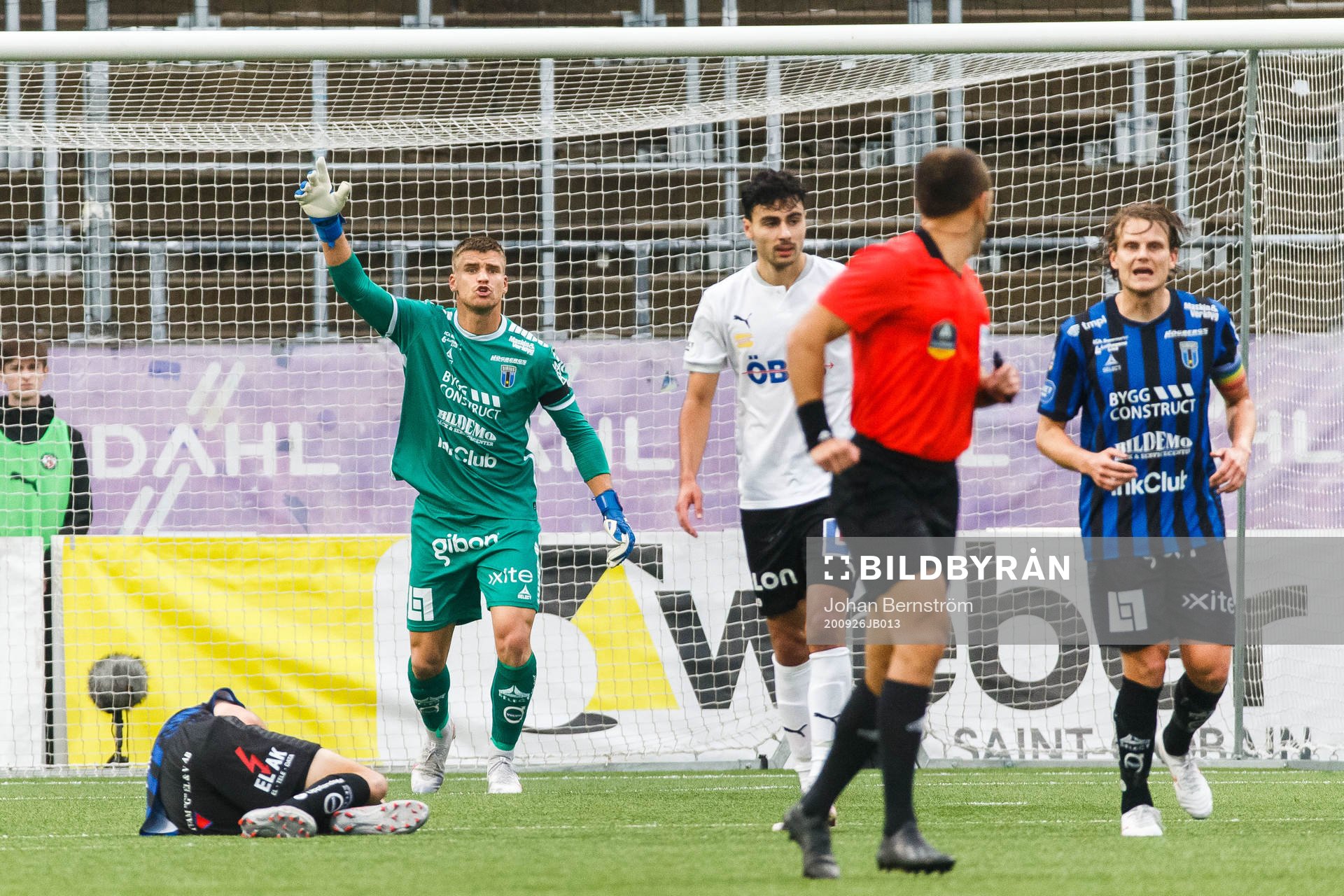 Sirius målvakt Lukas Jonsson