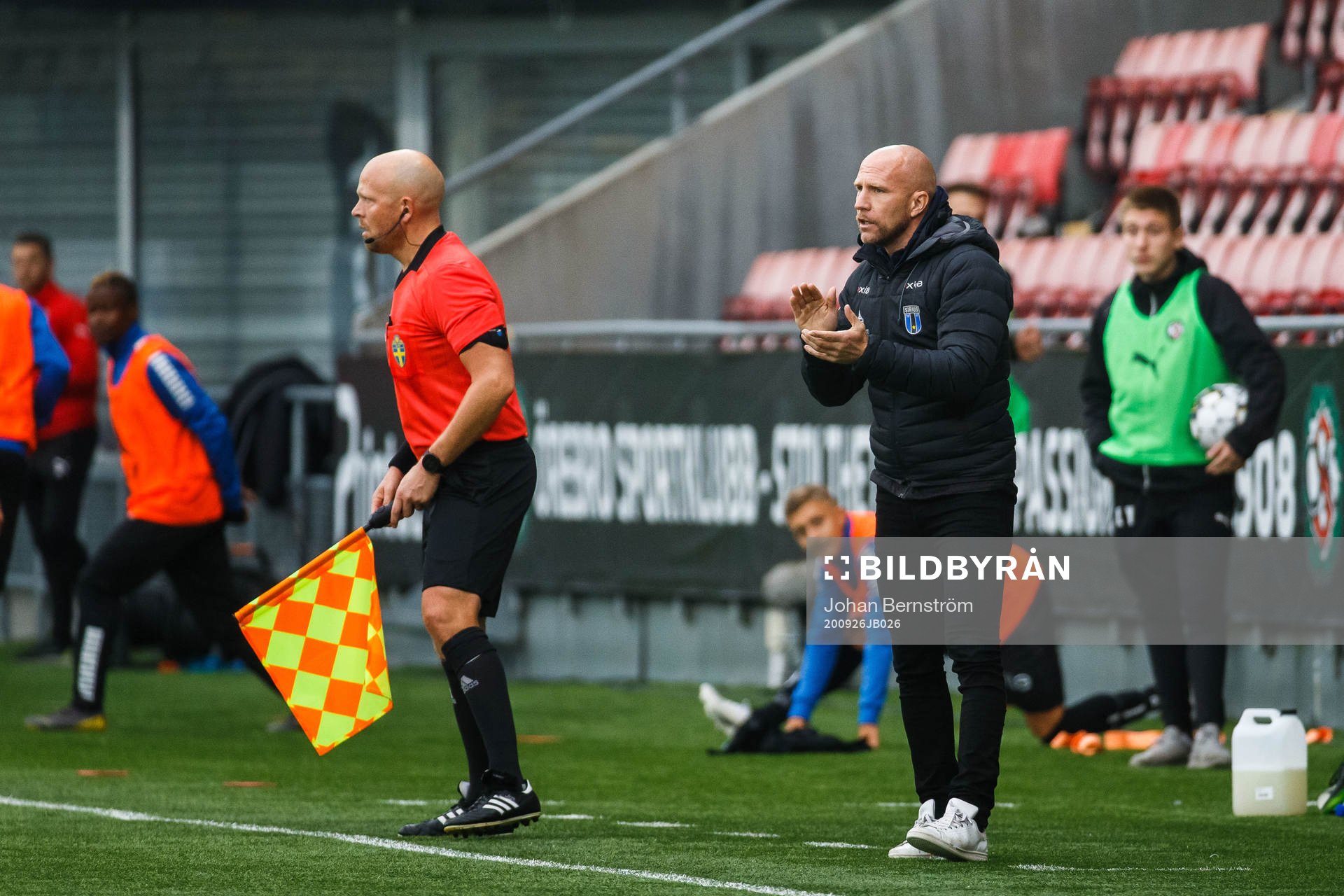 Sirius tränare Henrik Rydström