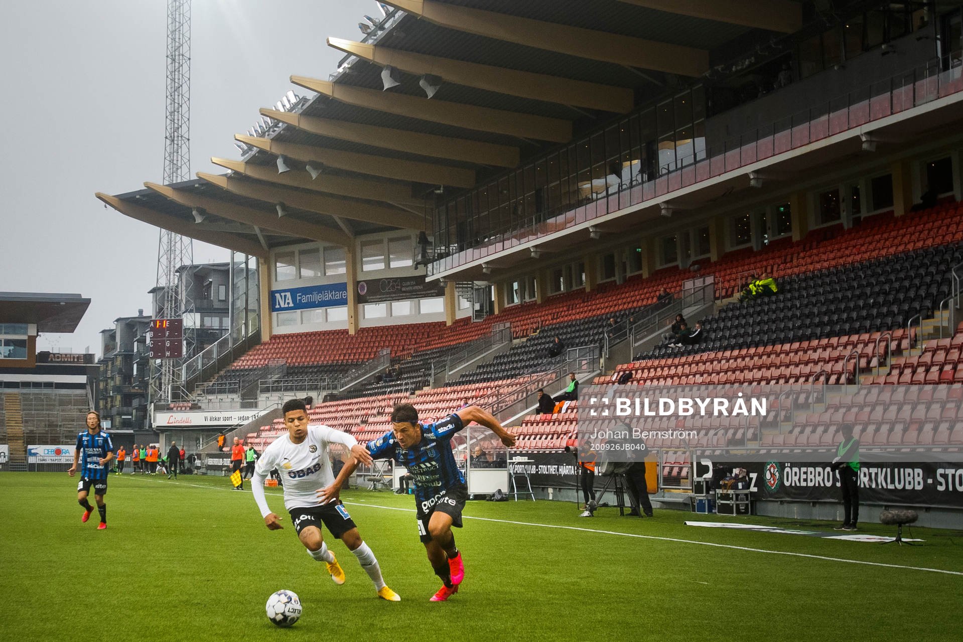 Örebros Romain Gall och Sirius Stefano Vecchia