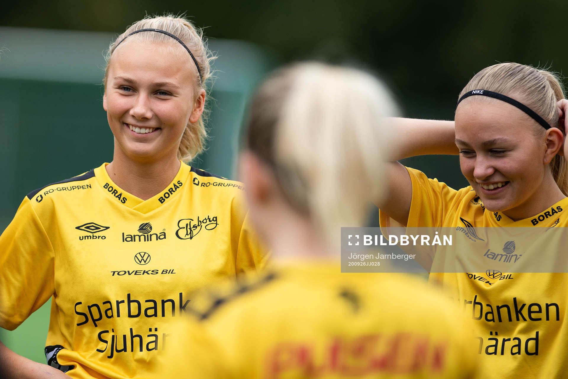 Elfsborgs Linn Sångberg och Matilda Ståhlbom Karlsson