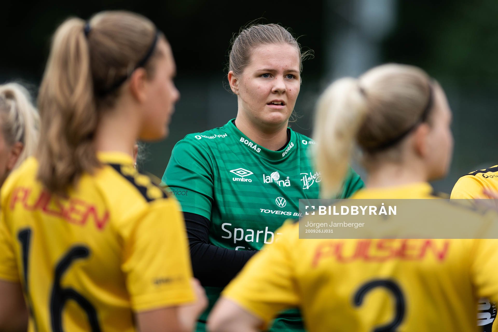 Elfsborgs målvakt Sanna Öjersson