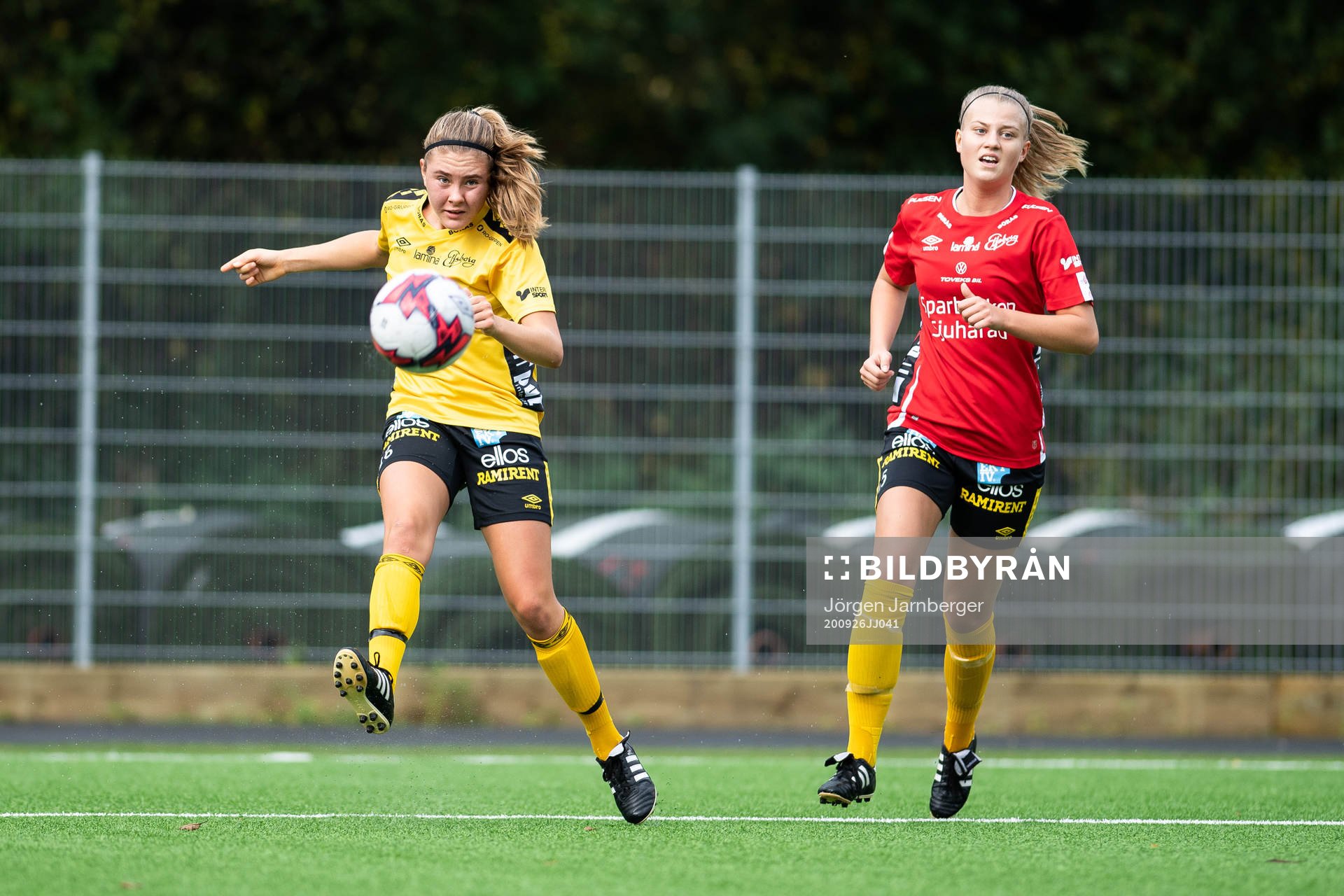 Elfsborgs Olivia Gurtata och Sara Isaksson