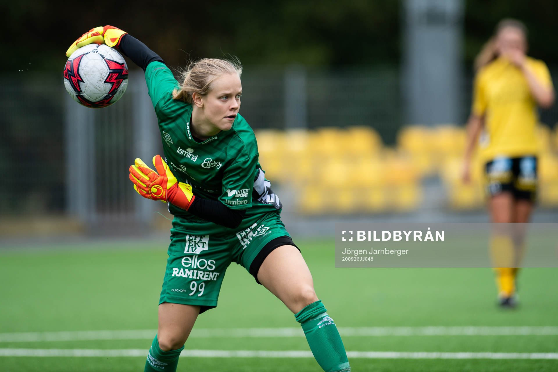 Elfsborgs målvakt Rebecka Wikander