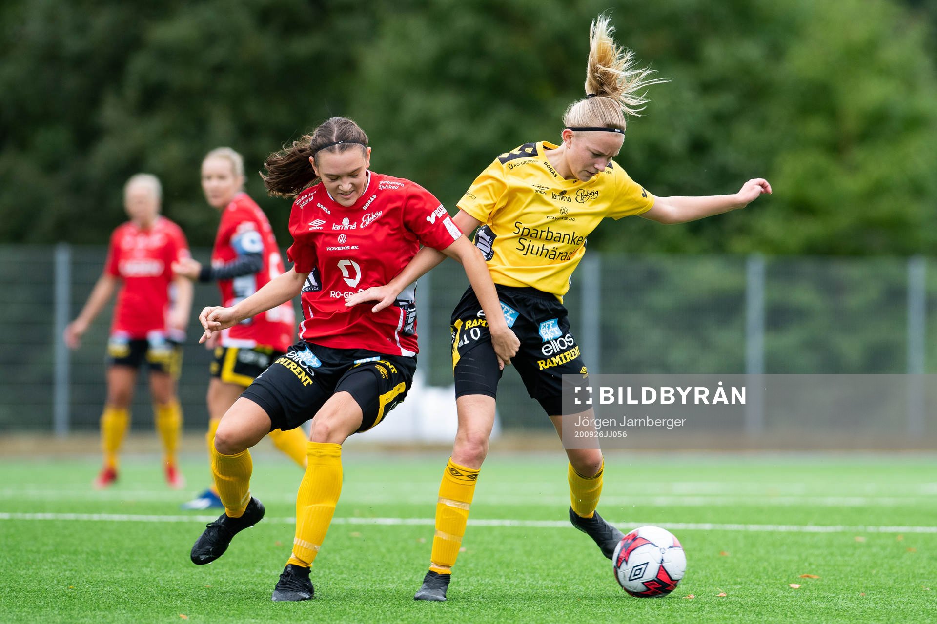 Elfsborgs Wilda Johansson och Matilda Ståhlbom Karlsson