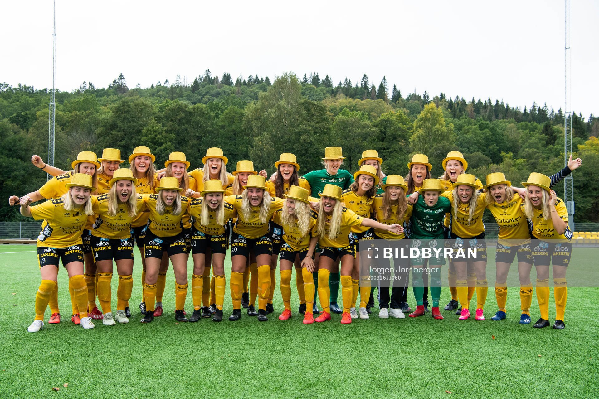 Elfsborgs damlag firar seriesegern i division 4