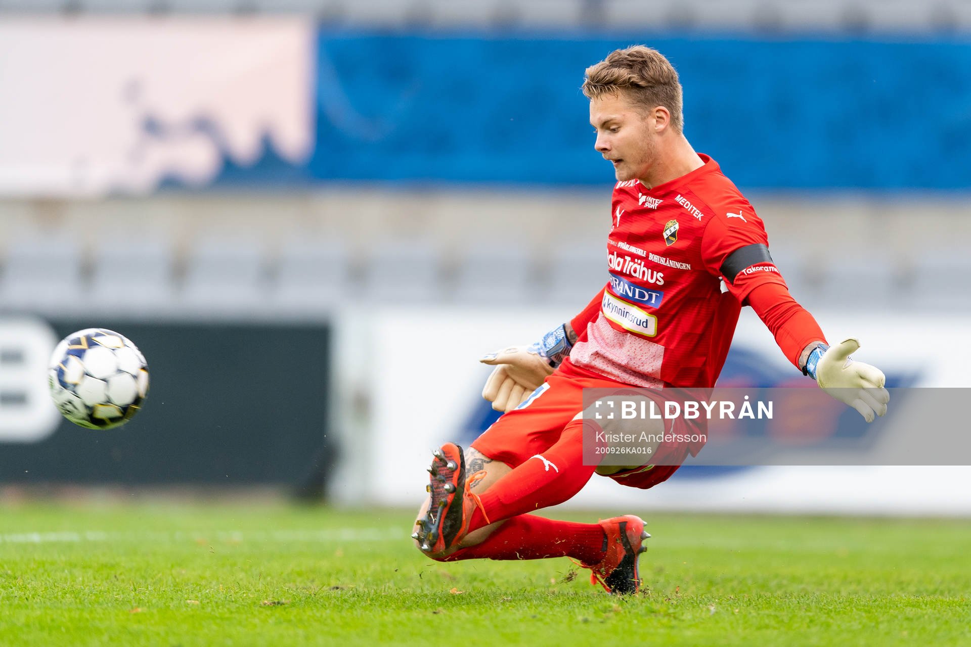 Ljungskiles målvakt Robin Wallinder