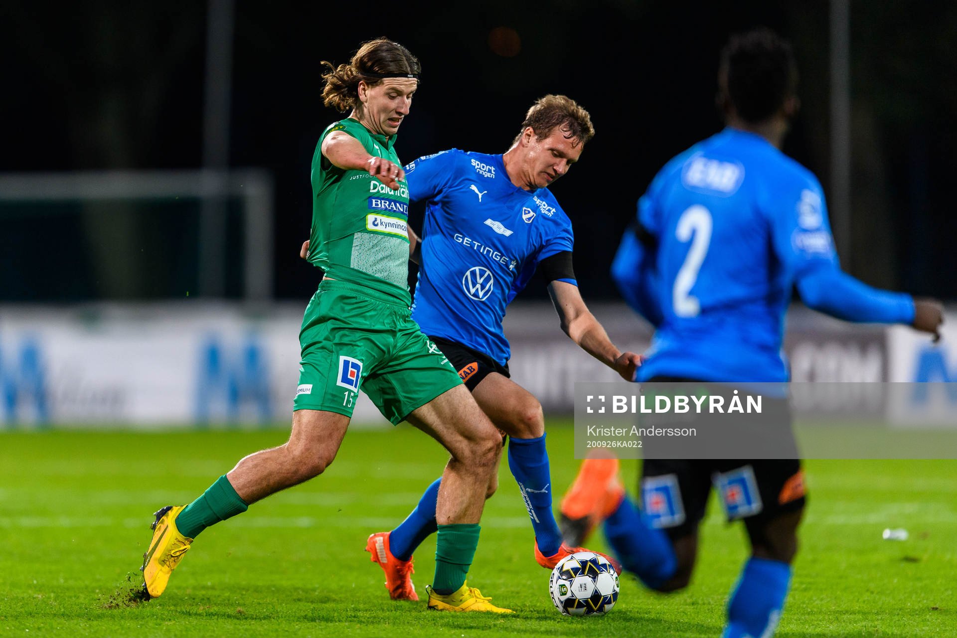 Jönköpings Daniel Strandsäter och Halmstads Alexander