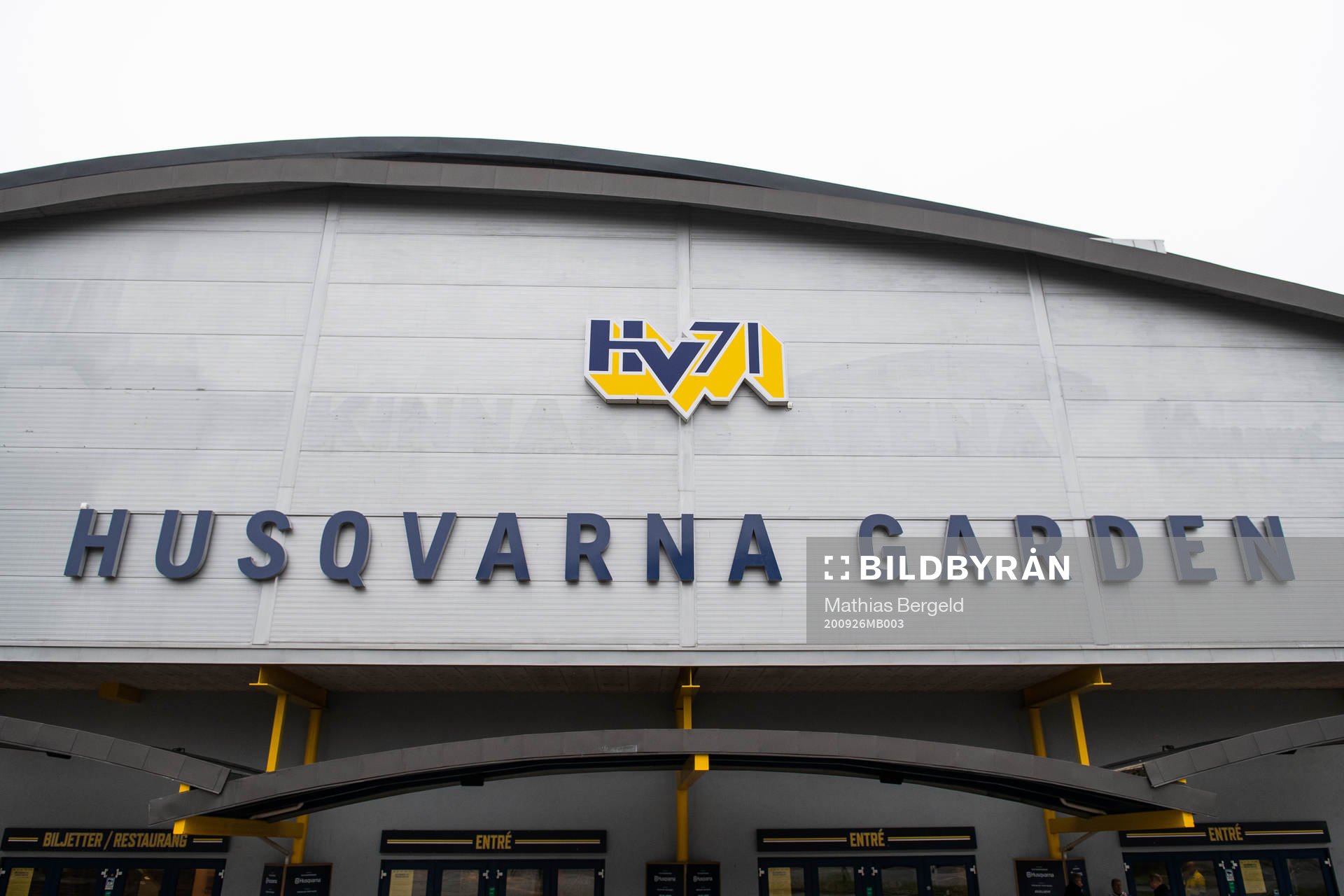 Entrén vid Husqvarna Garden