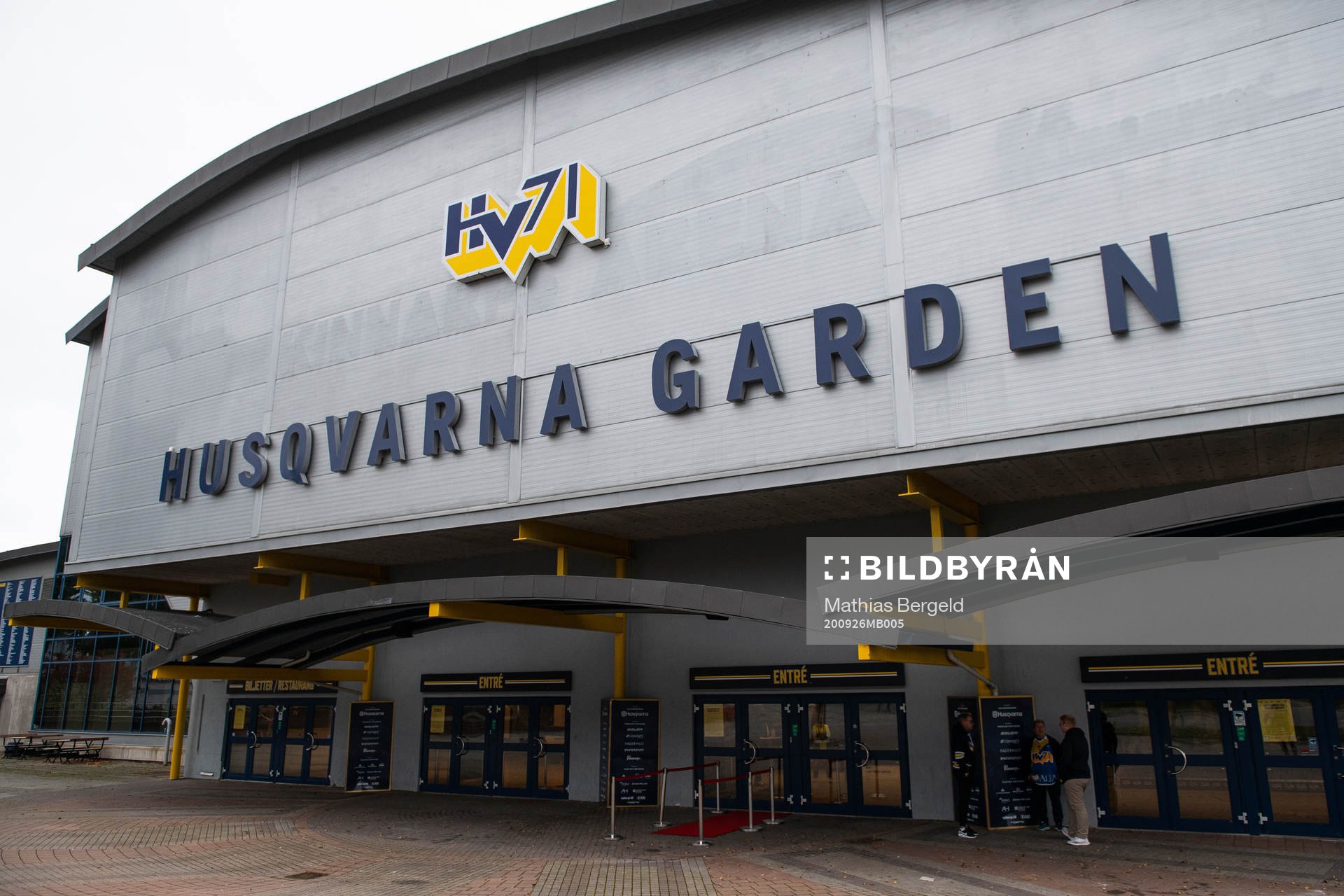 Entrén vid Husqvarna Garden