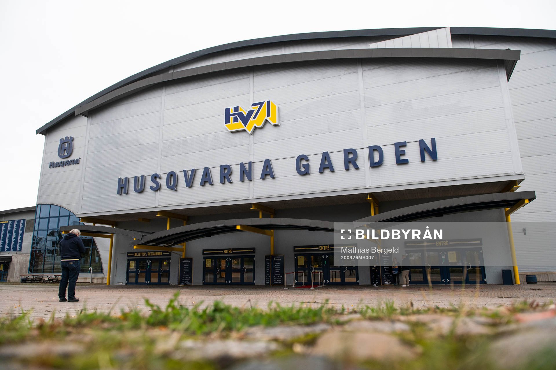 Entrén vid Husqvarna Garden