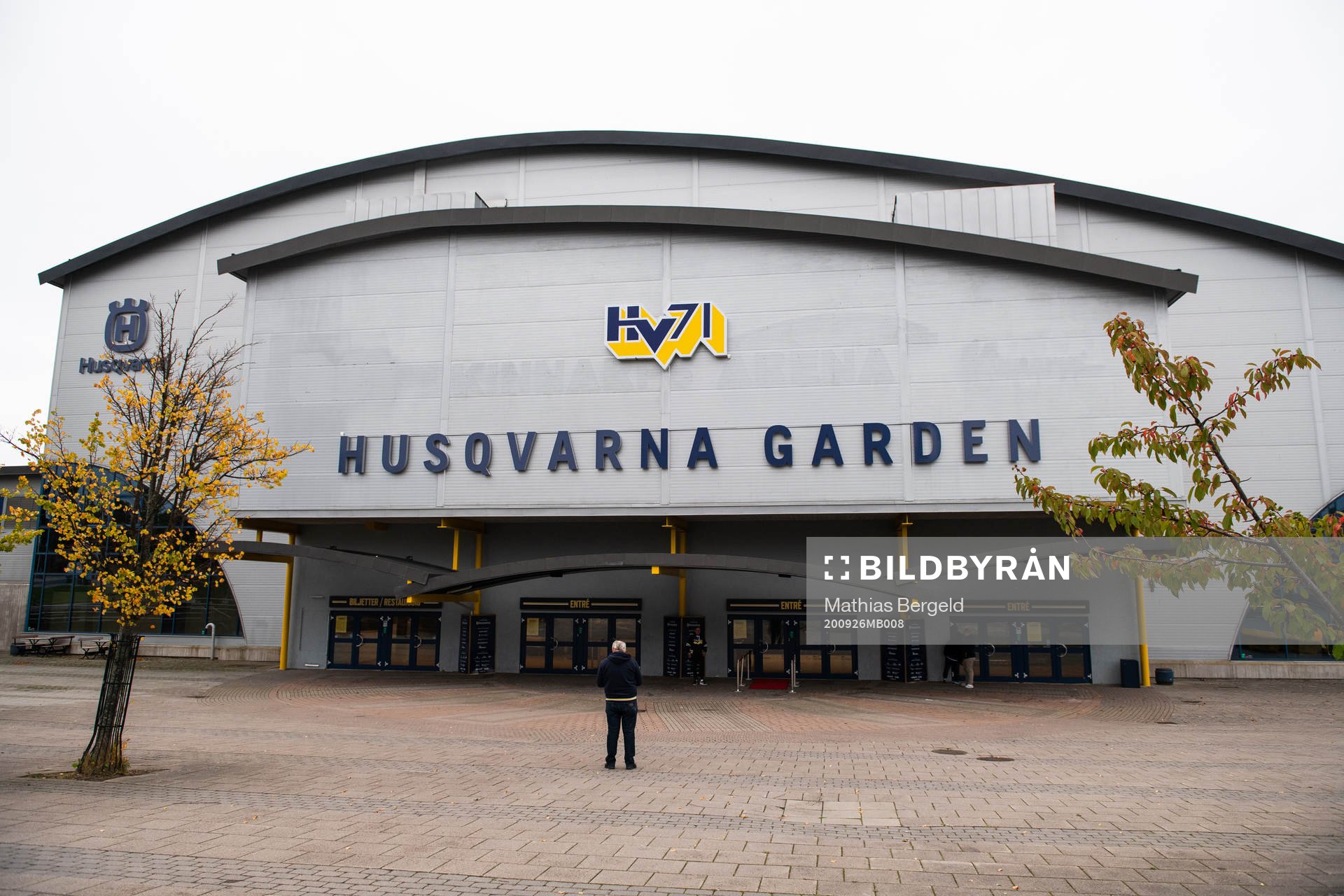 Entrén vid Husqvarna Garden