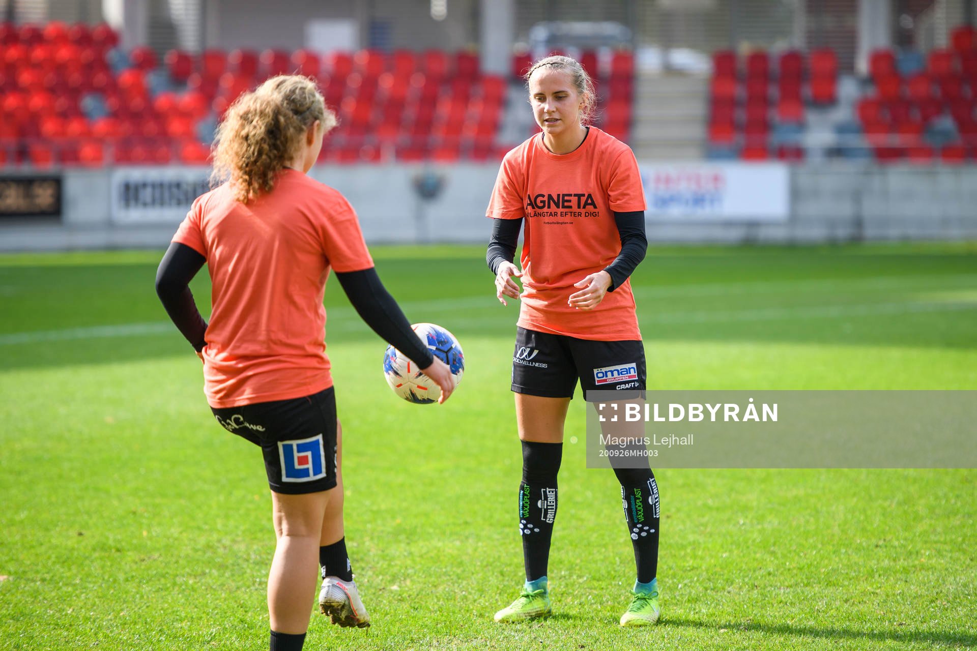 Växjös Ria Öling och Signe Holt Andersen